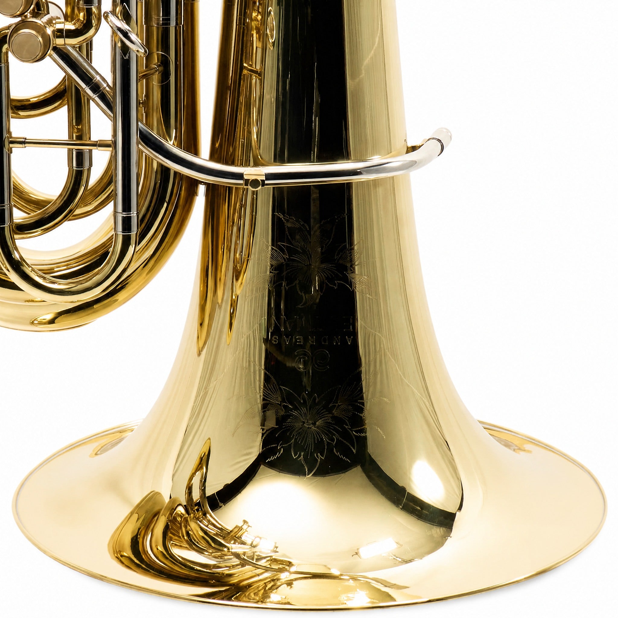Eastman EBB534 Professional BBb Tuba in Clear Lacquer