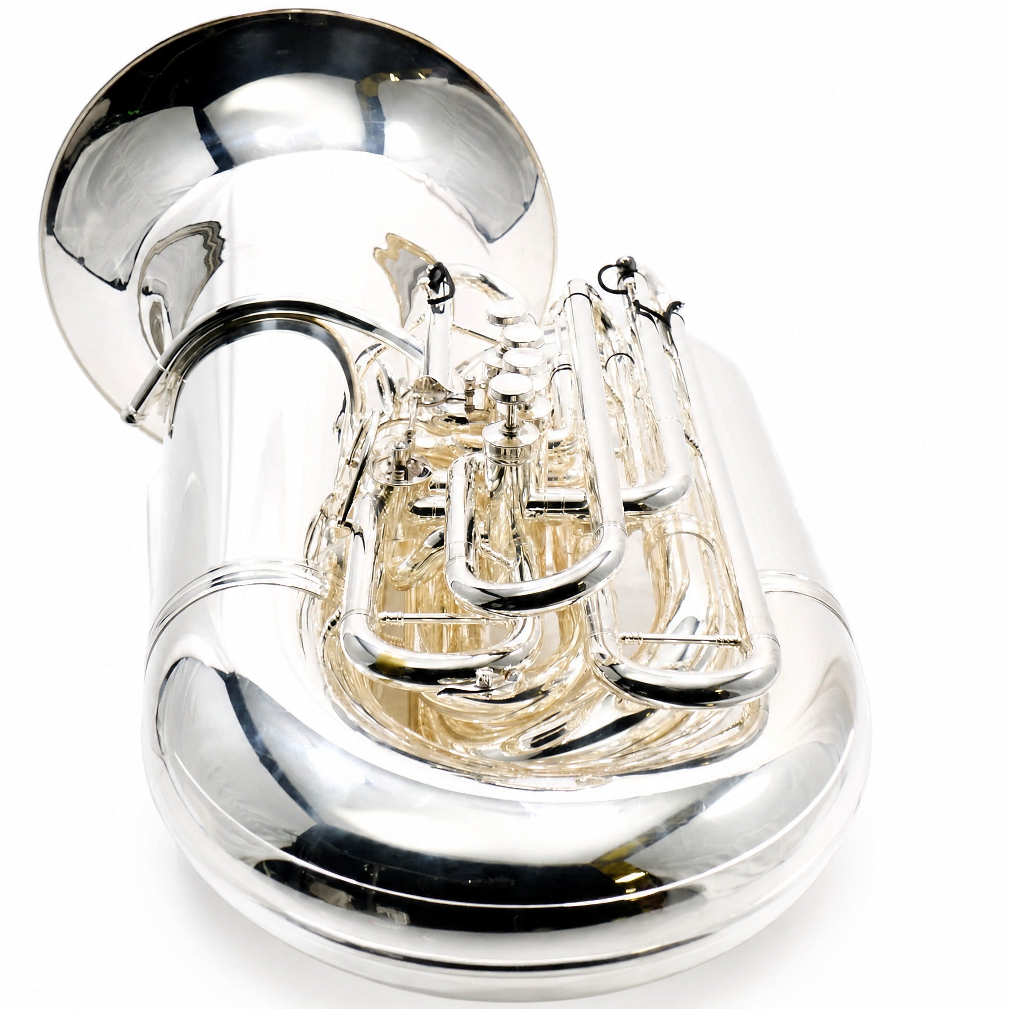 Eastman EBC836S Professional 6/4 CC Tuba in Silver Plate