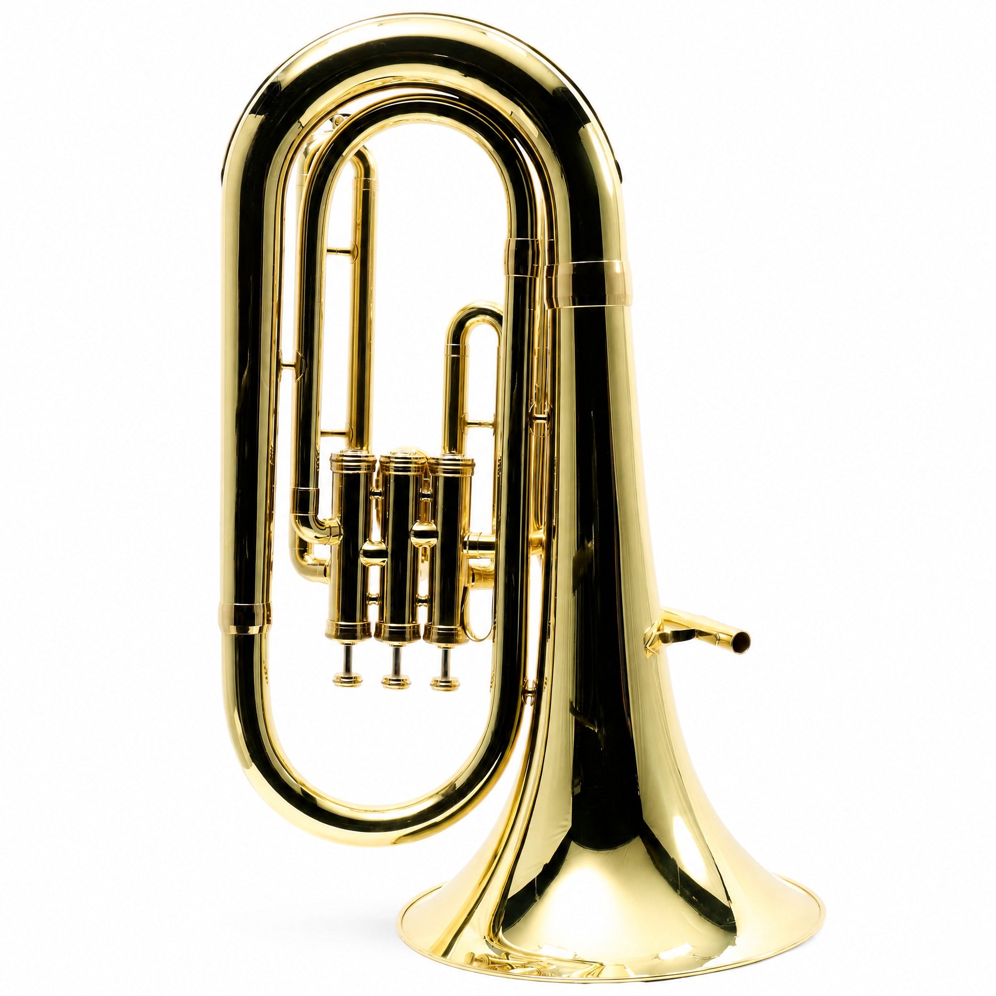 King 623 'Diplomat' Student Bb Baritone Horn in Clear Lacquer