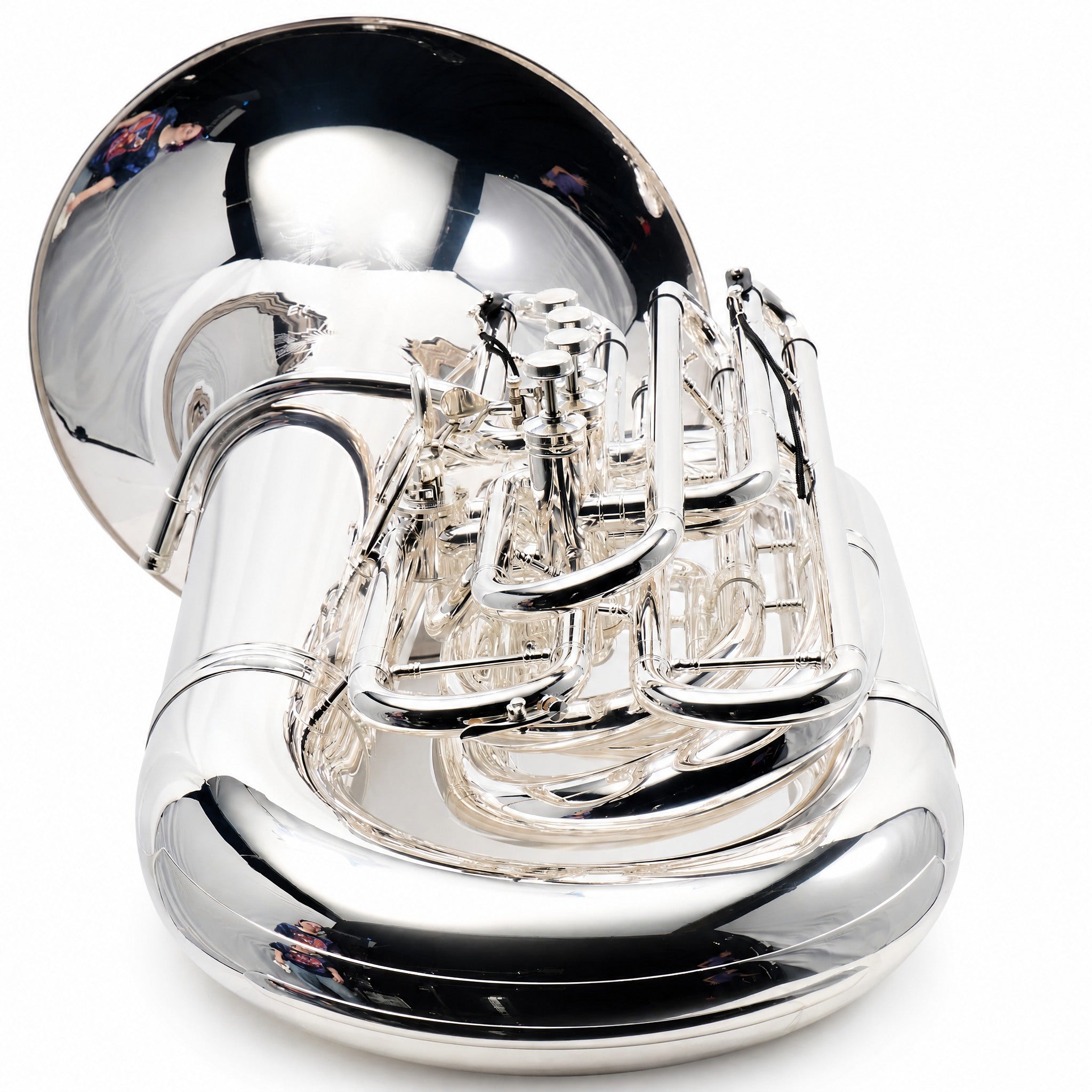 Eastman EBC832S Professional 4/4 CC Tuba in Silver Plate