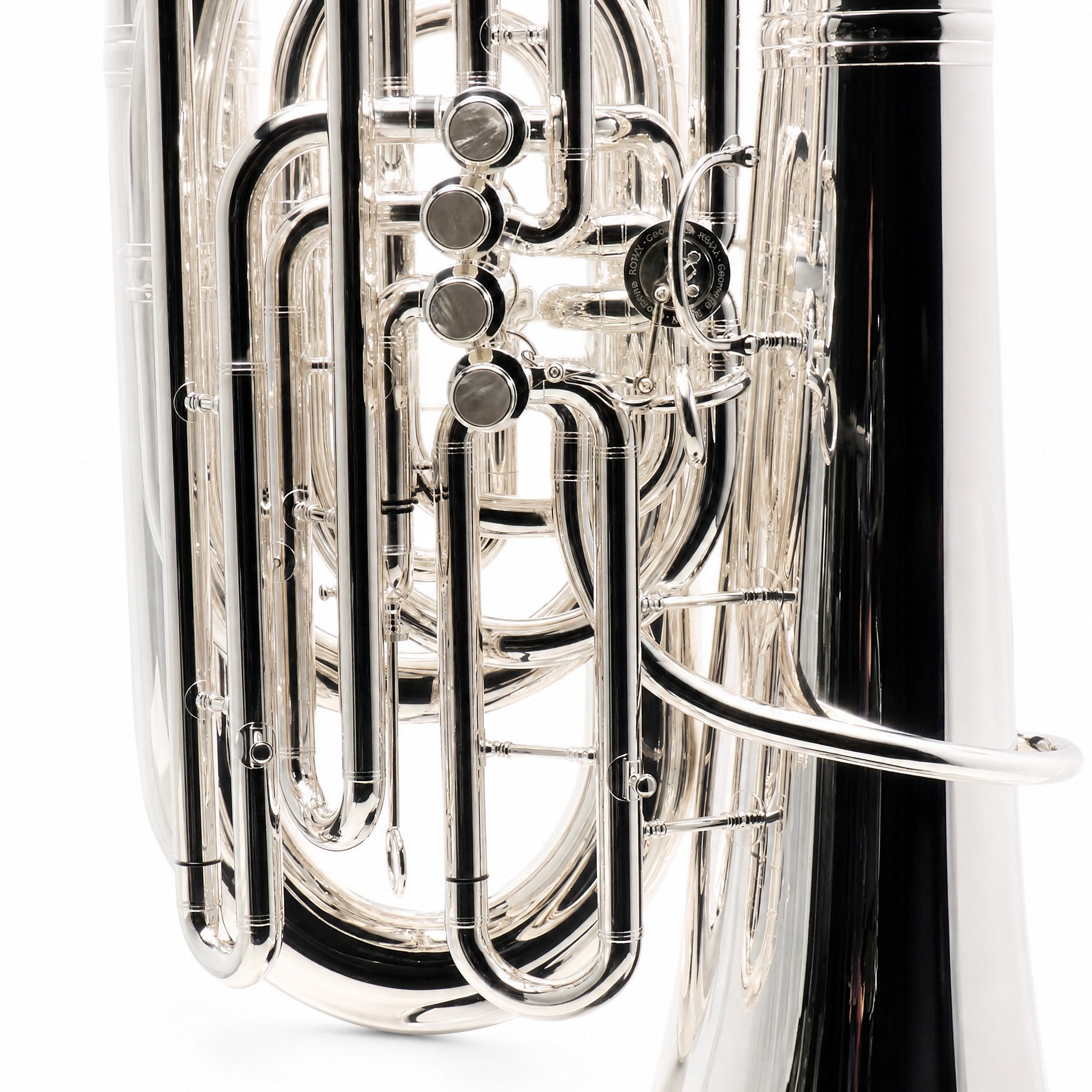Eastman EBC832S Professional 4/4 CC Tuba in Silver Plate