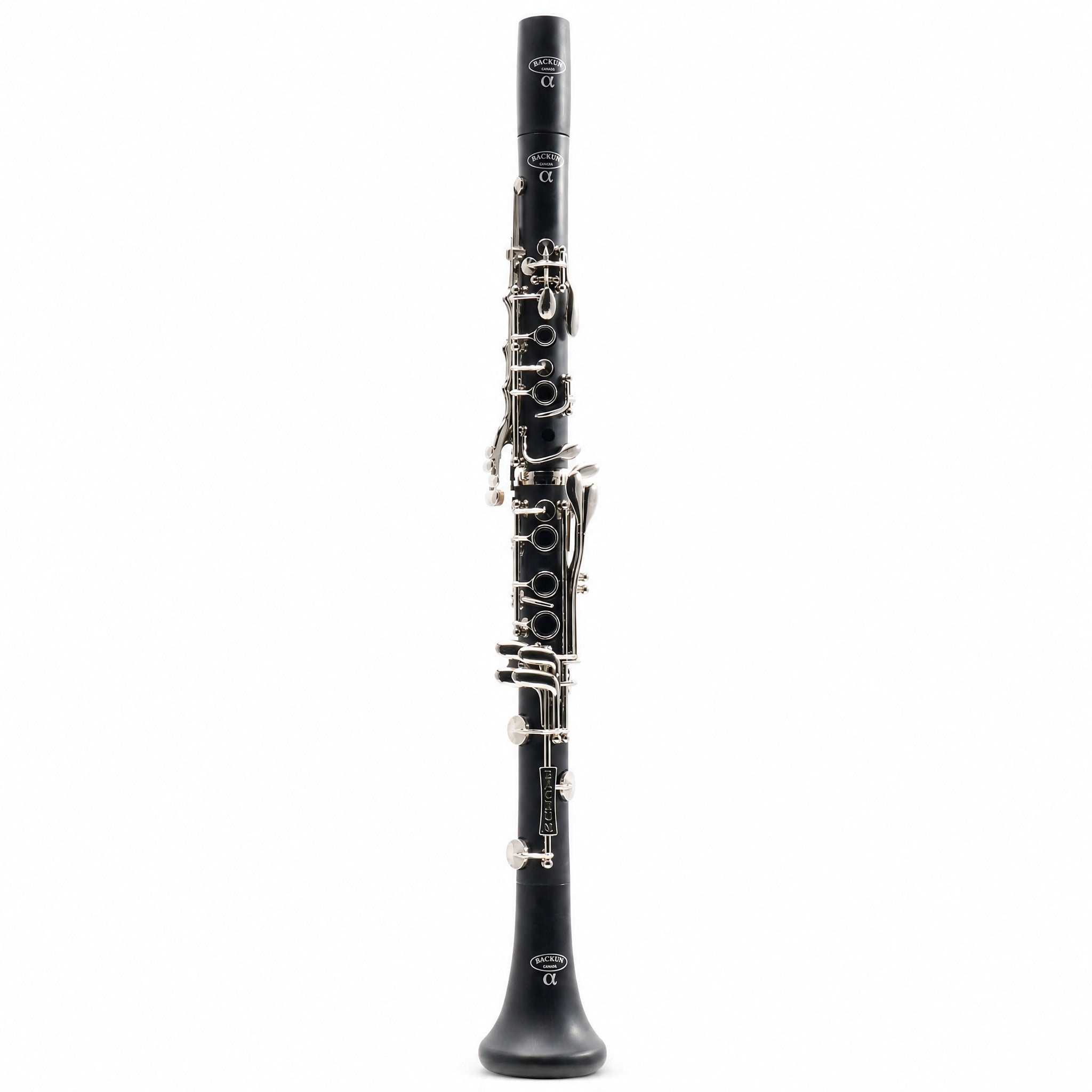 Backun BCLBALPHA-NK 'Alpha' Student Bb Clarinet with Nickel-Plated Keys