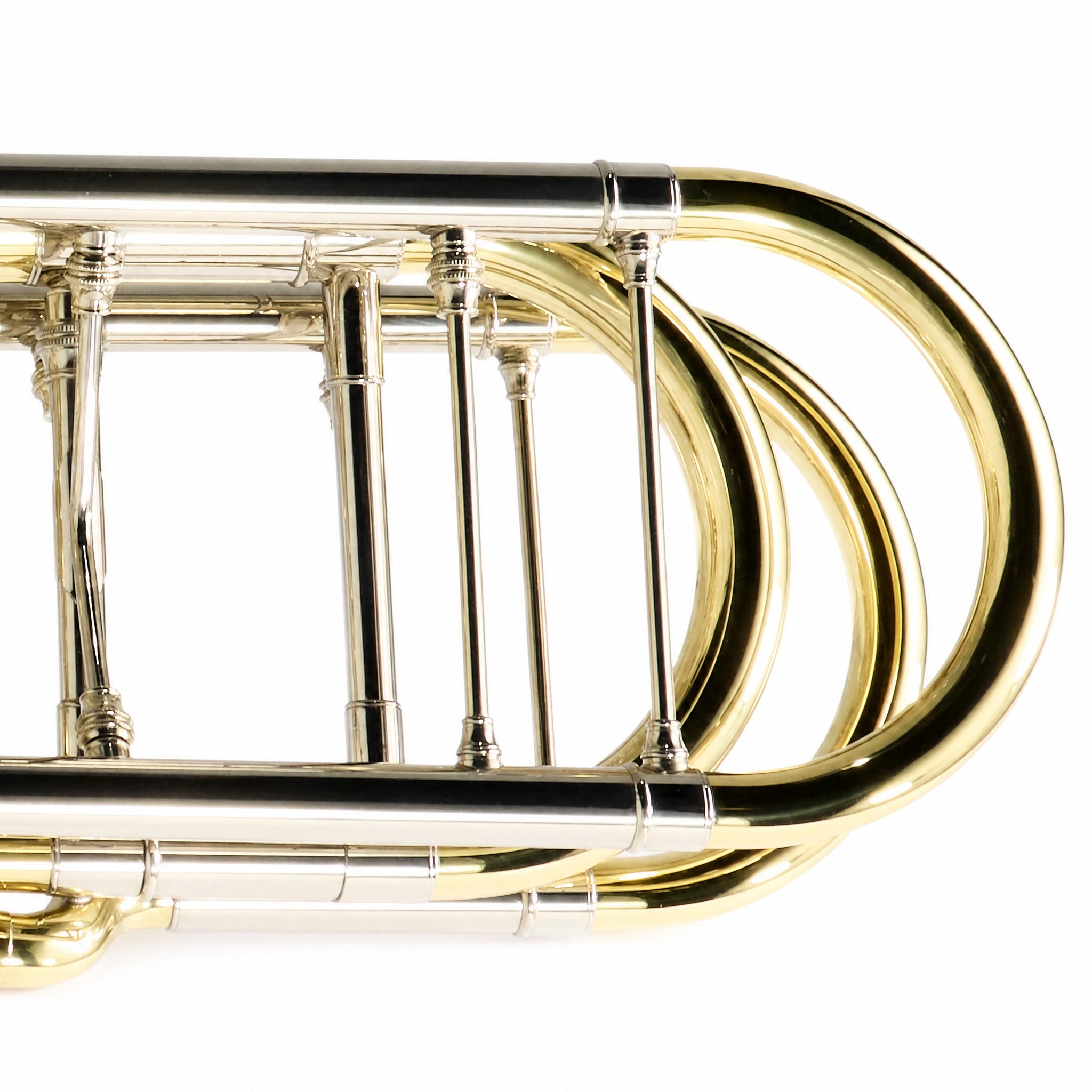 S.E. Shires Q36YA Q-Series Bass Trombone with Dual Axial Flow Valves SN Q23758