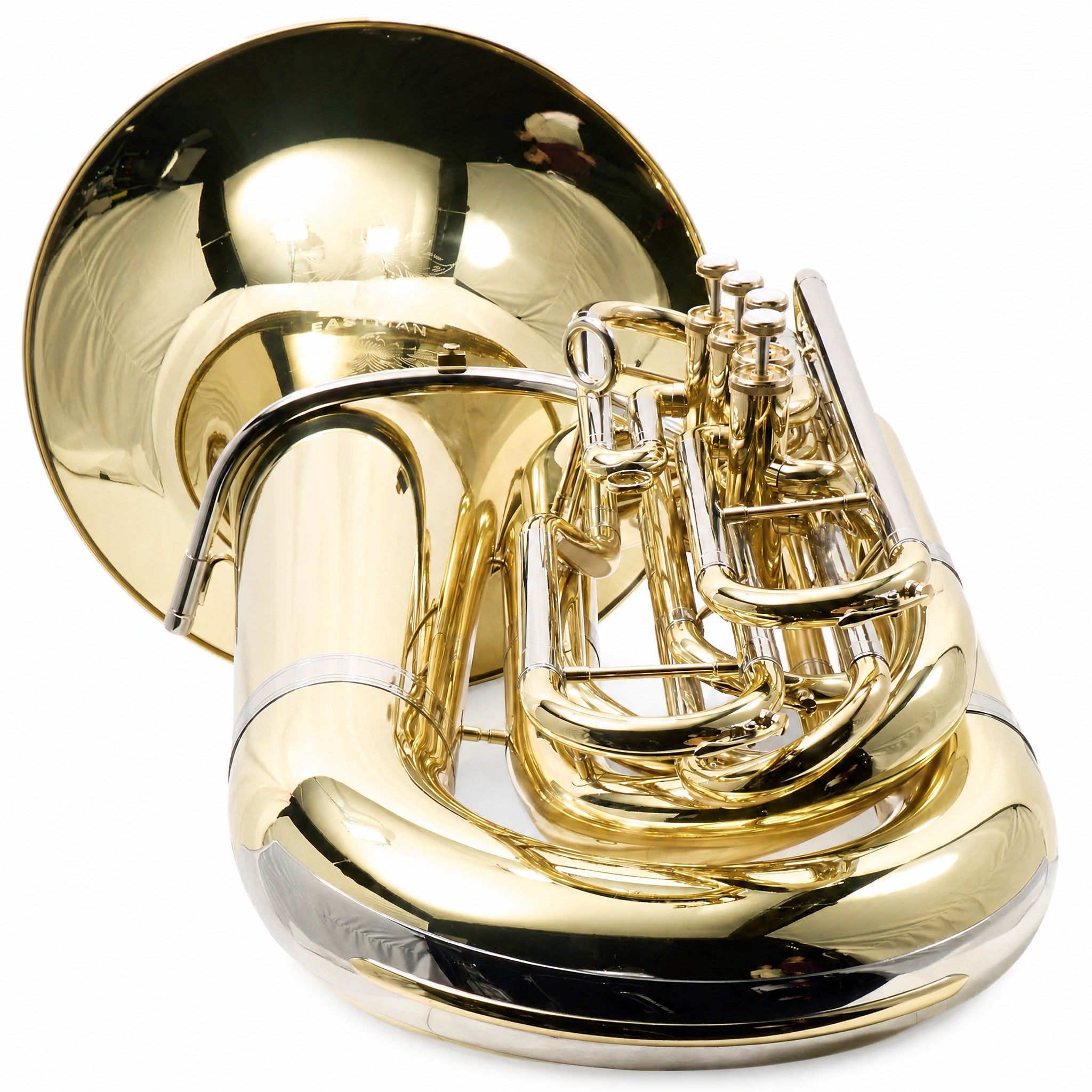 Eastman EBB534 Professional BBb 4/4 Tuba in Clear Lacquer