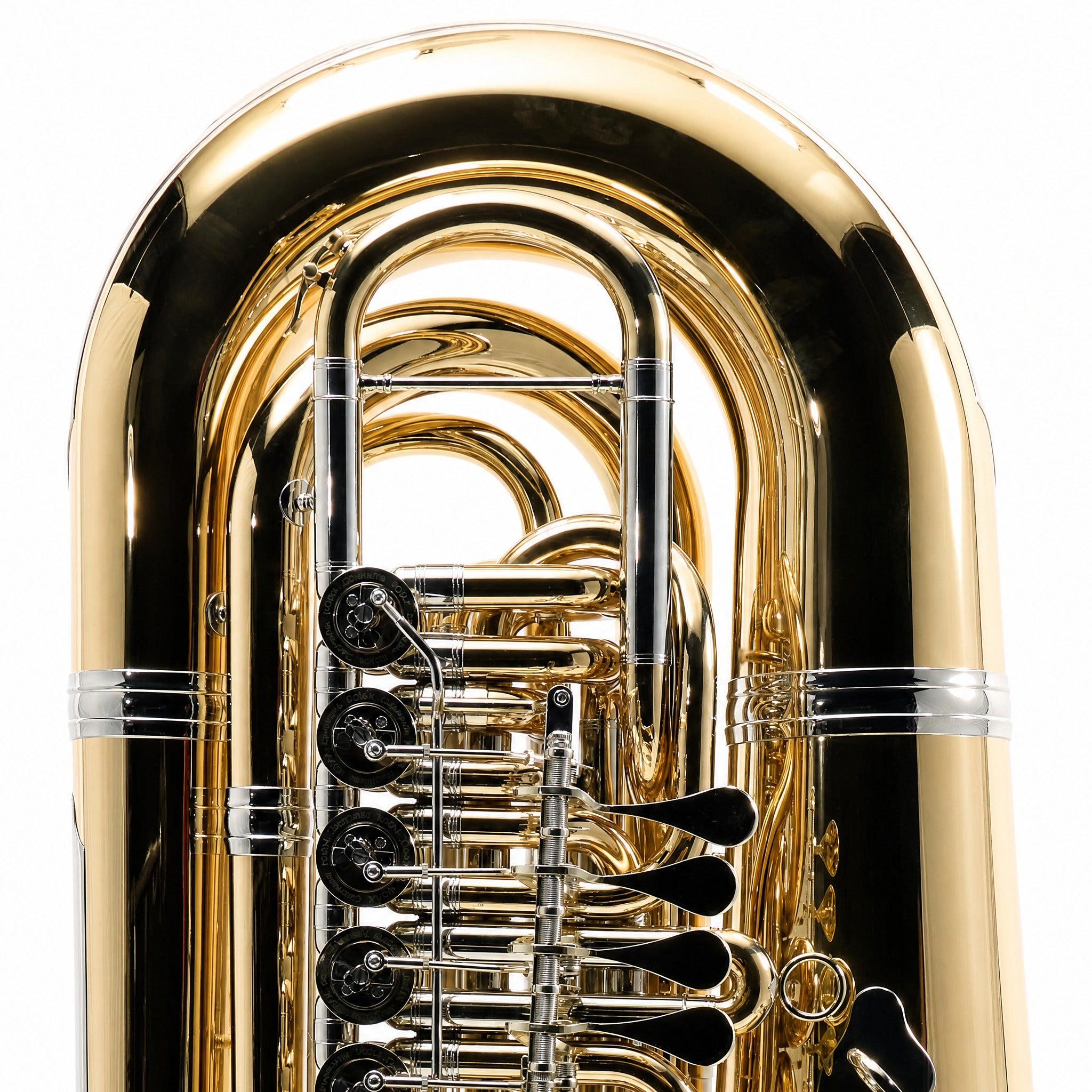 Eastman EBB825VG Professional 5/4 BBb Tuba in Lacquered Gold Brass