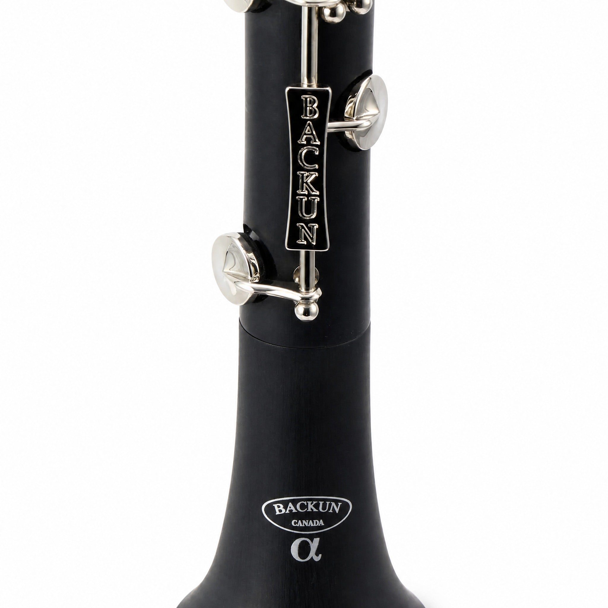 Backun BCLBALPHA-NK 'Alpha' Student Bb Clarinet with Nickel-Plated Keys
