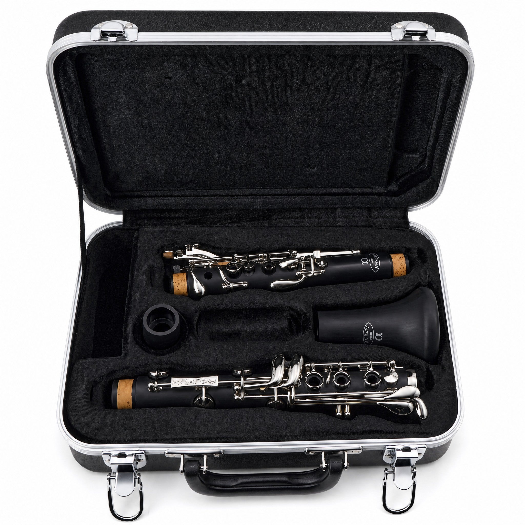 Backun BCLBALPHA-NK 'Alpha' Student Bb Clarinet with Nickel-Plated Keys
