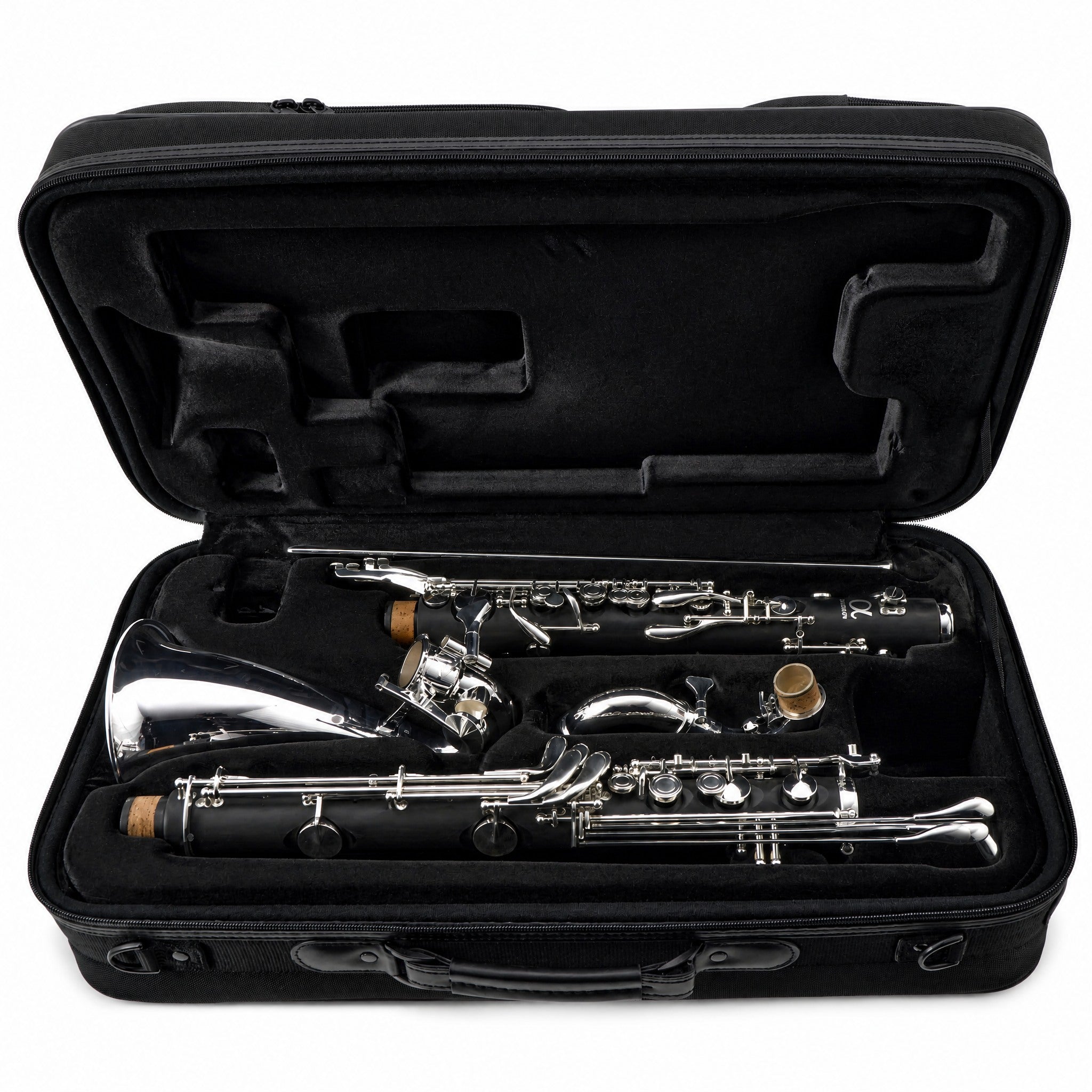 Backun BCLBBALPHA-E-SKZ 'Alpha' Bass Clarinet with Range to Low Eb