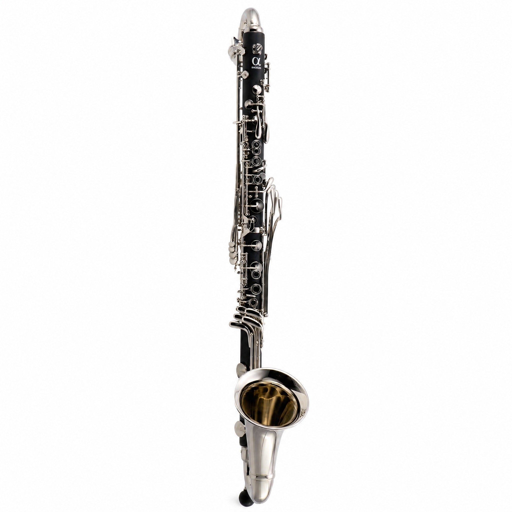 Backun BCLBBALPHA-E-NK 'Alpha' Bb Bass Clarinet with Range to Low Eb