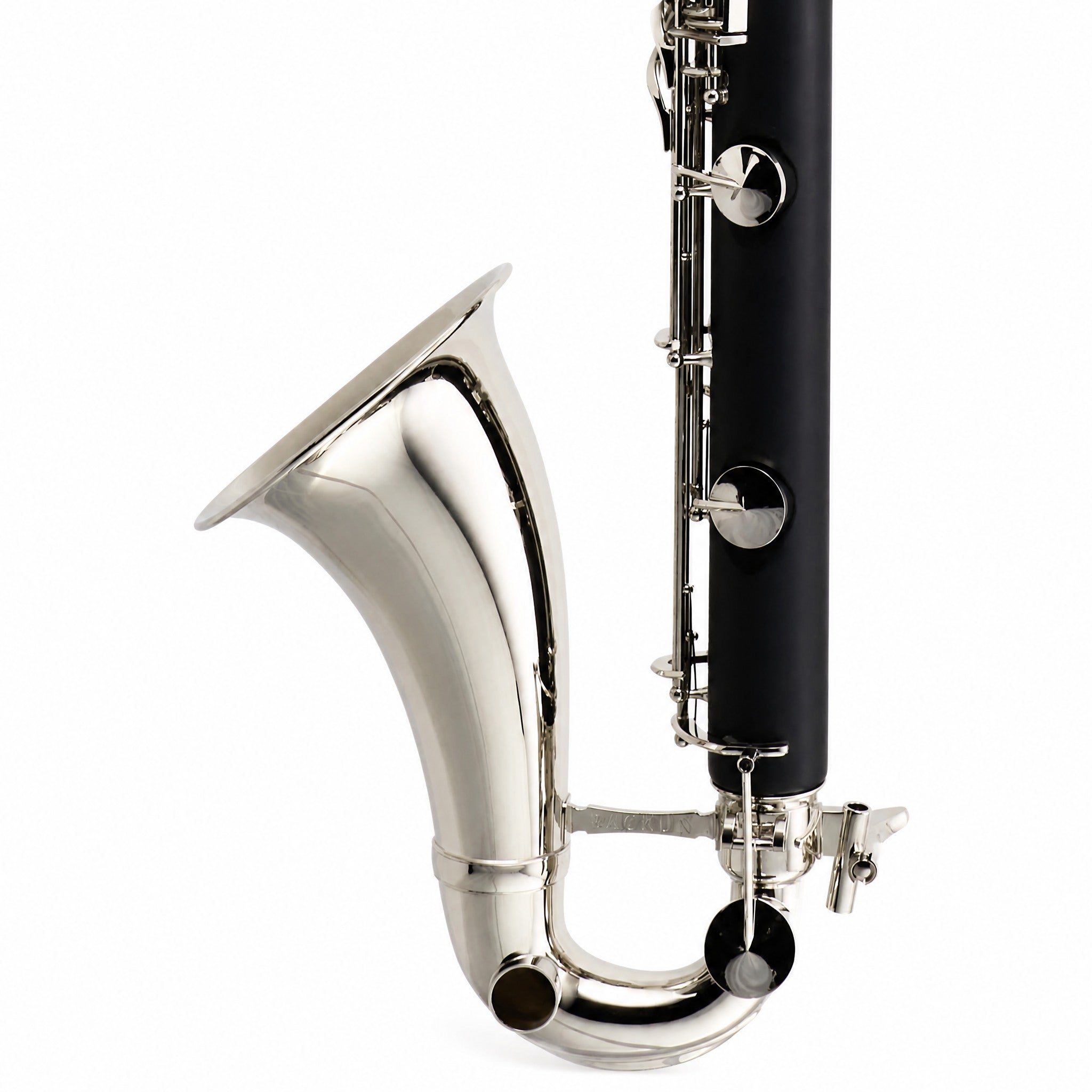 Backun BCLBBALPHA-E-NK 'Alpha' Bb Bass Clarinet with Range to Low Eb