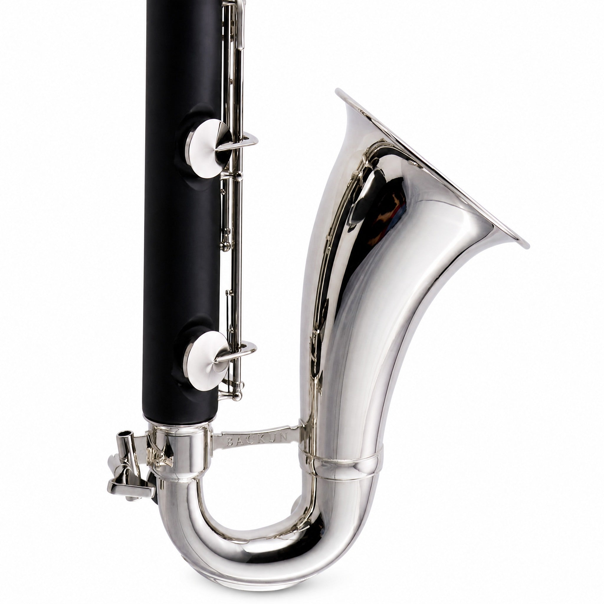 Backun BCLBBALPHA-E-NK 'Alpha' Bb Bass Clarinet with Range to Low Eb