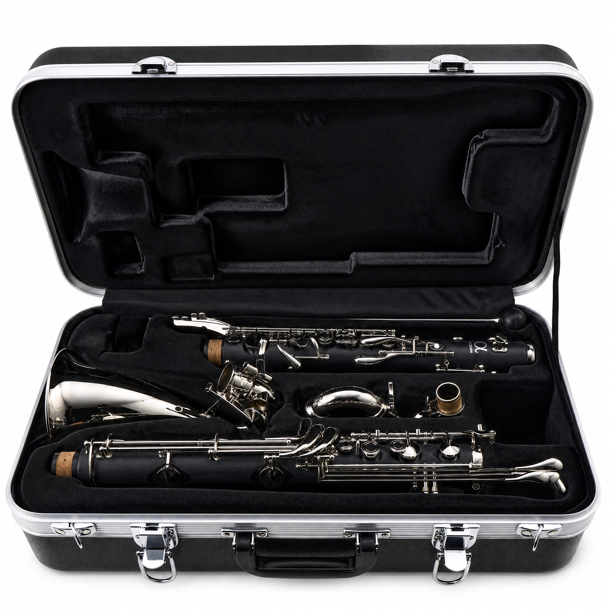 Backun BCLBBALPHA-E-NK 'Alpha' Bb Bass Clarinet with Range to Low Eb