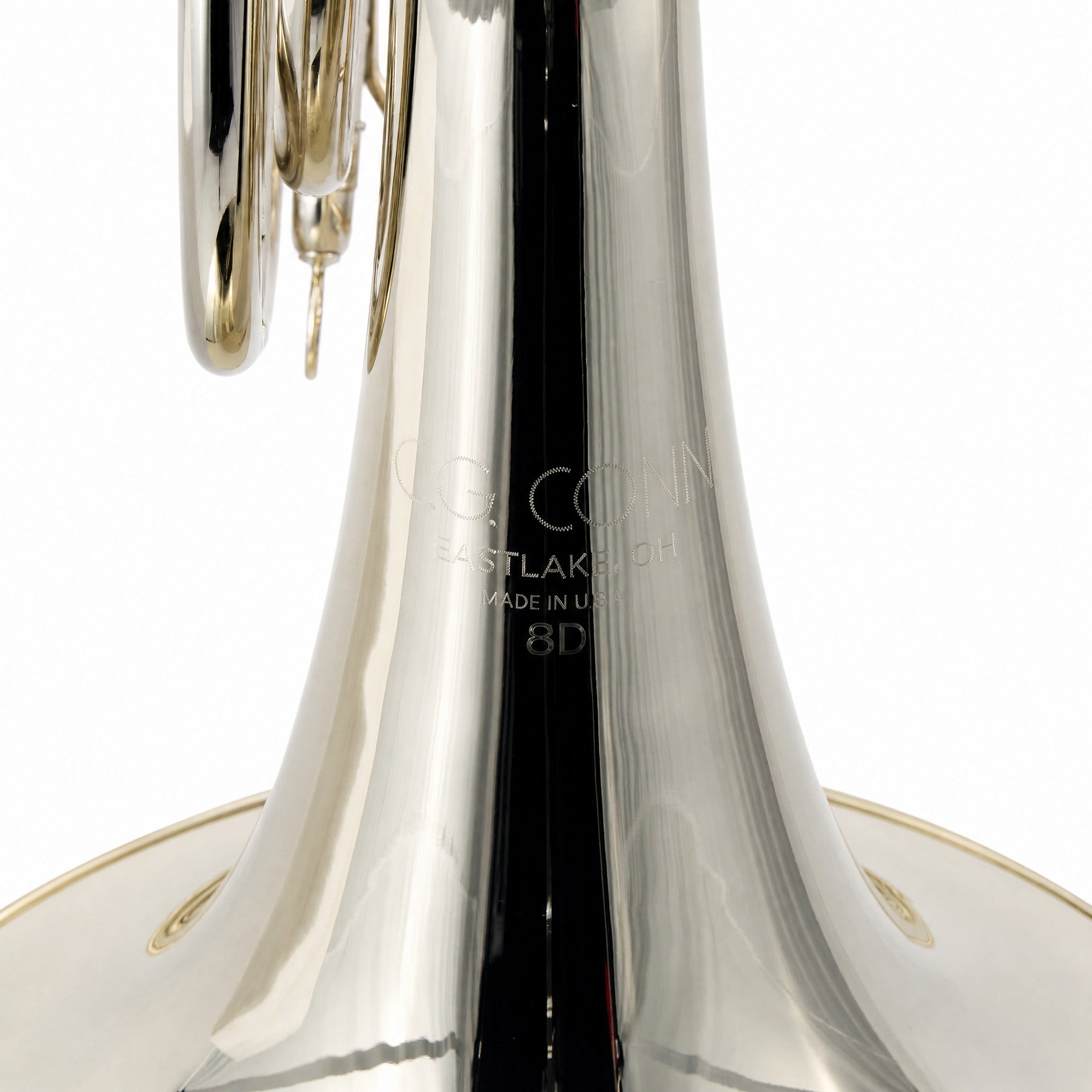 C.G. Conn 8D Professional Double French Horn in Clear Lacquer