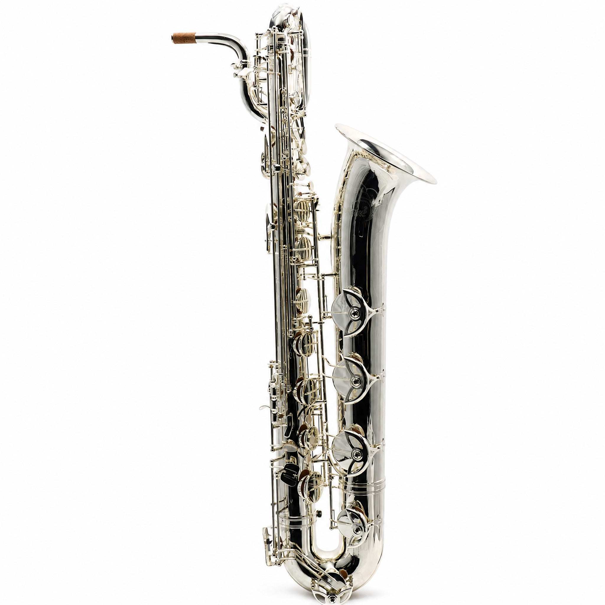 Selmer SBS511S Intermediate Eb Baritone Saxophone in Silver Plate