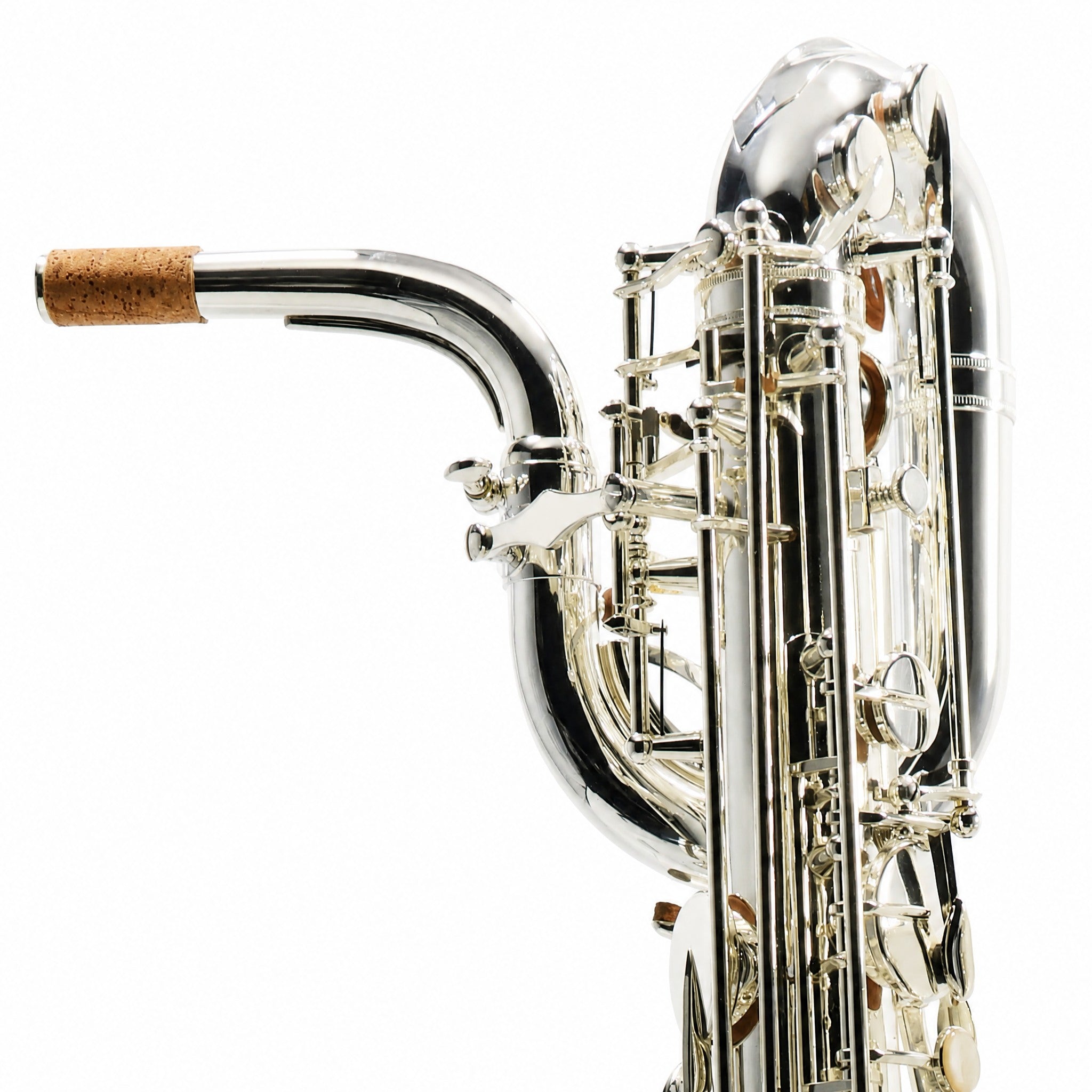 Selmer SBS511S Intermediate Eb Baritone Saxophone in Silver Plate