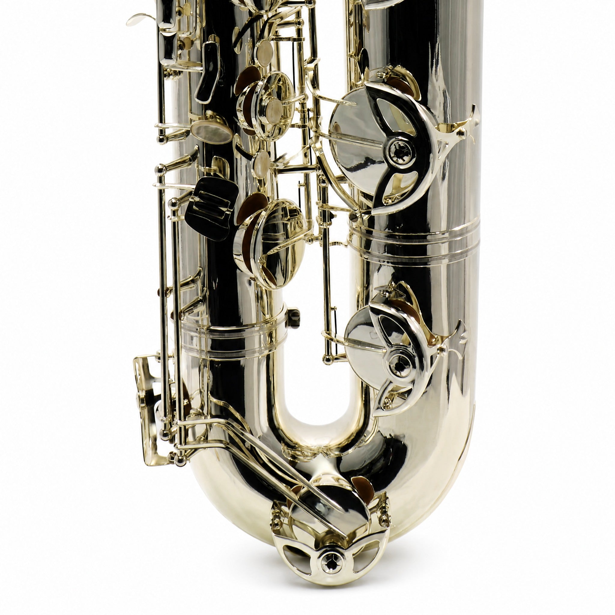 Selmer SBS511S Intermediate Eb Baritone Saxophone in Silver Plate