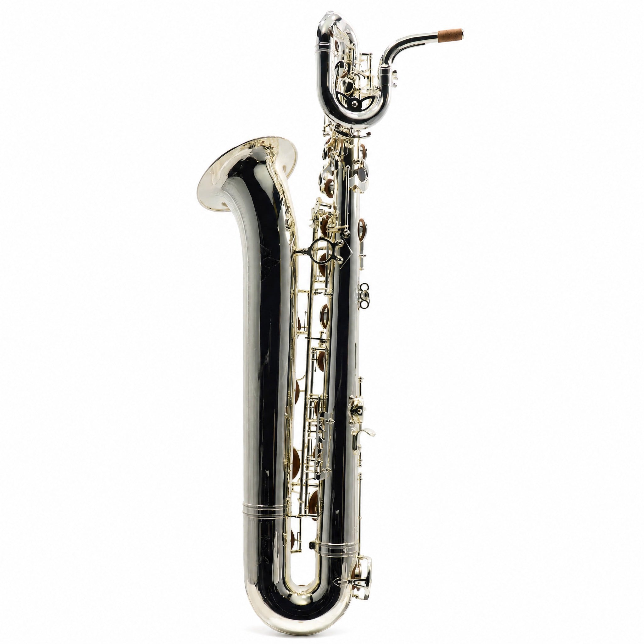 Selmer SBS511S Intermediate Eb Baritone Saxophone in Silver Plate