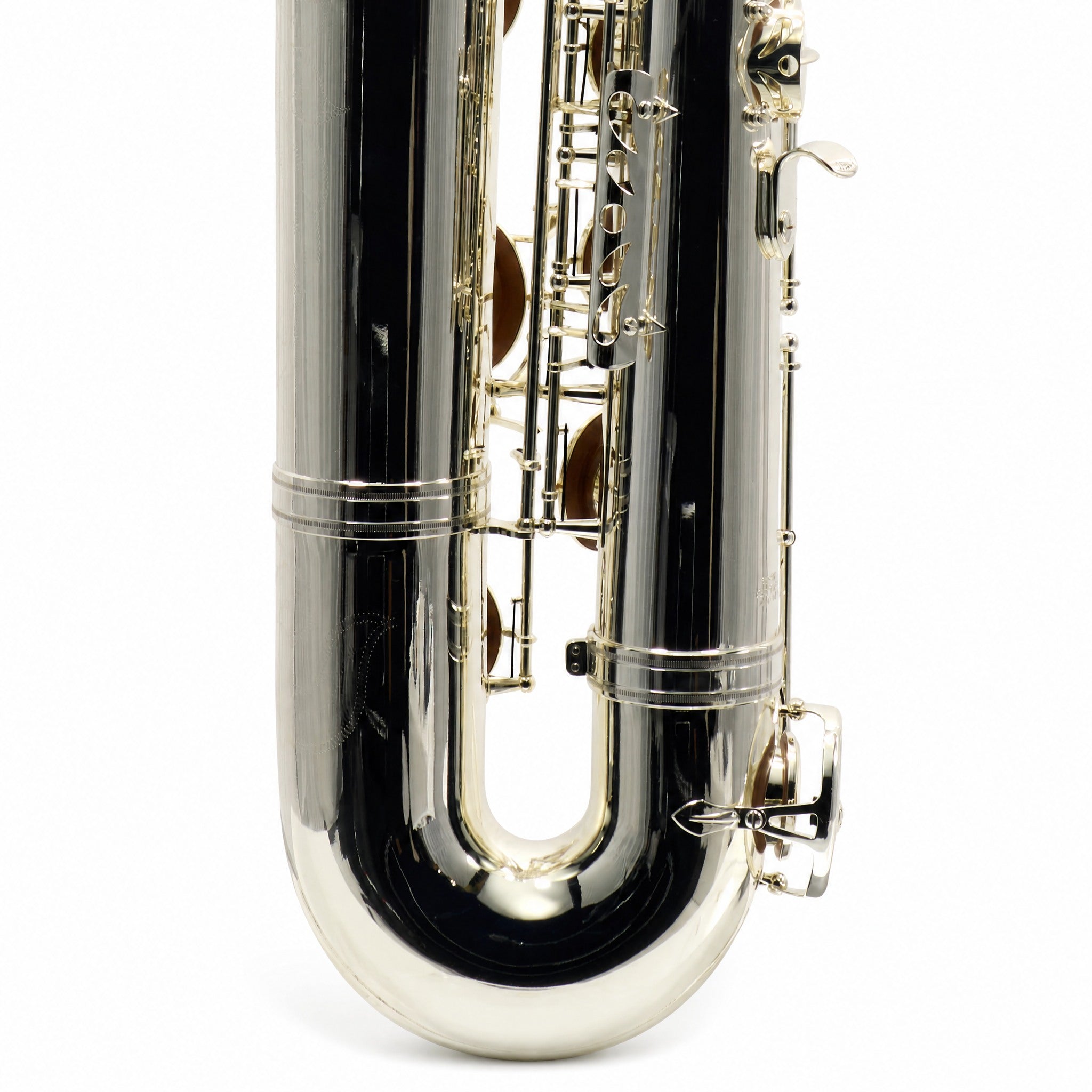 Selmer SBS511S Intermediate Eb Baritone Saxophone in Silver Plate