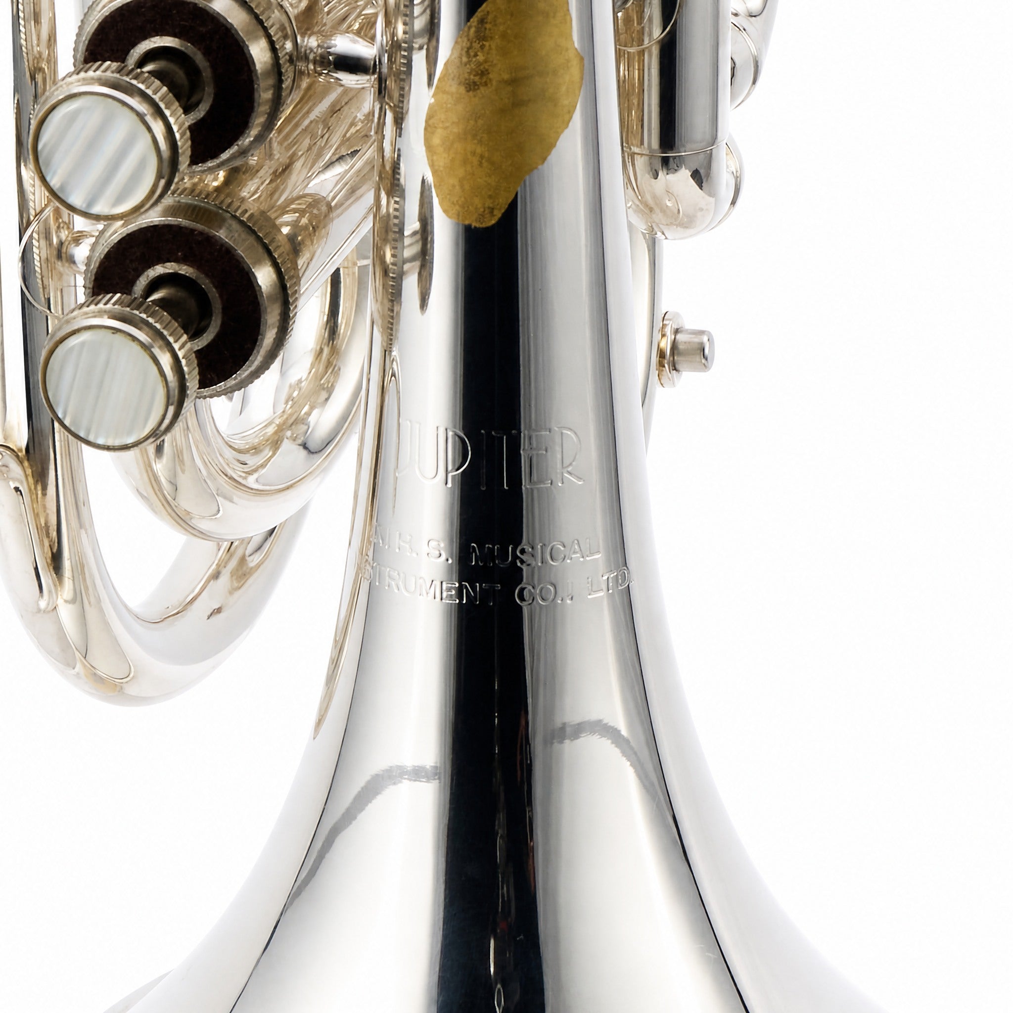 Jupiter JPT-416 Bb Pocket Trumpet in Silver Plate