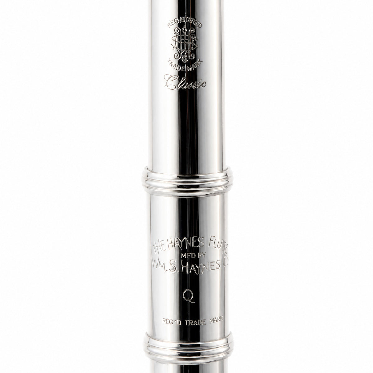 William S. Haynes Q1 Classic Professional Concert Flute in Silver Plate