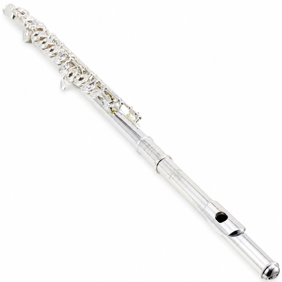 William S. Haynes AF482-CO 'Amadeus' Student C Flute in Silver Plate