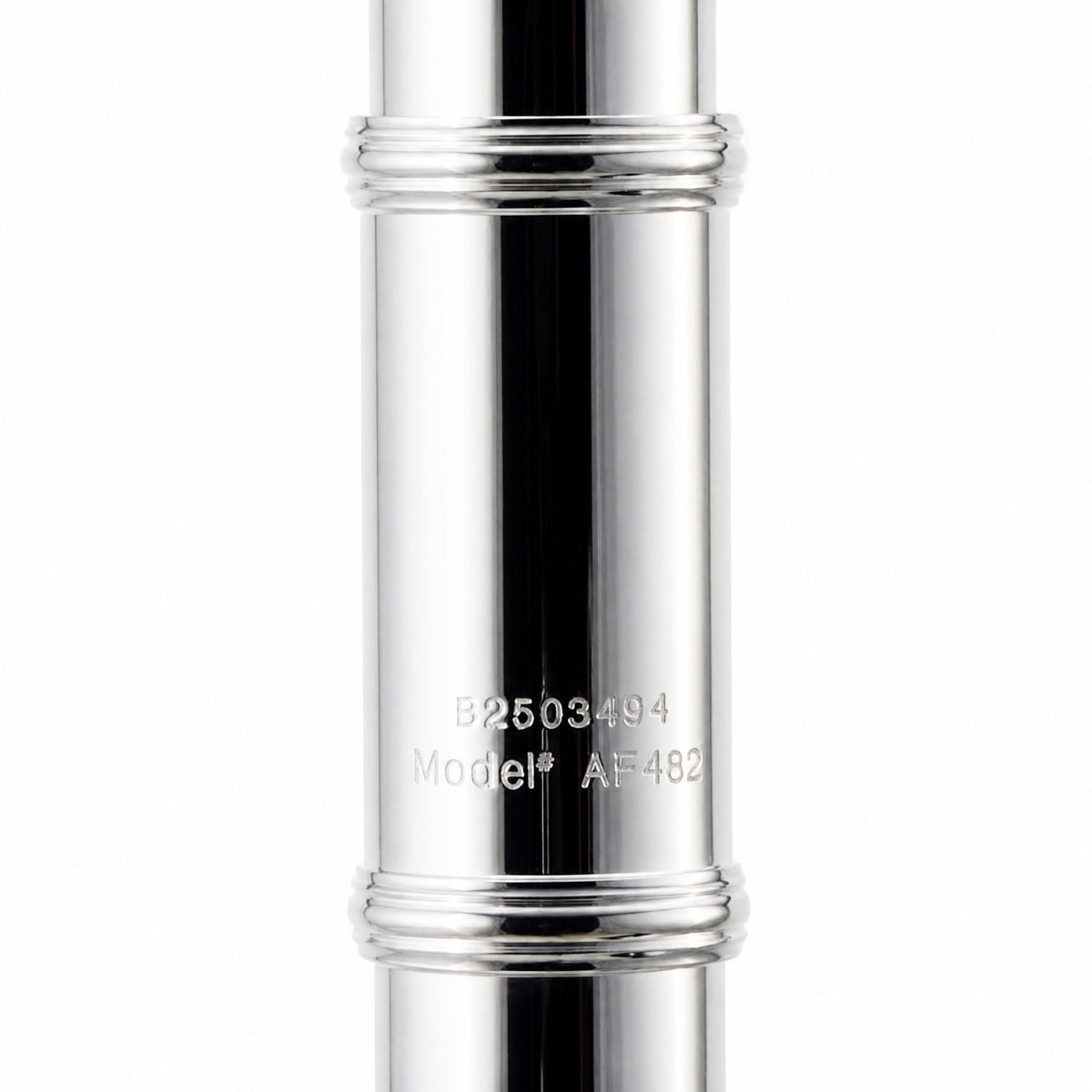 William S. Haynes AF482-CO 'Amadeus' Student C Flute in Silver Plate