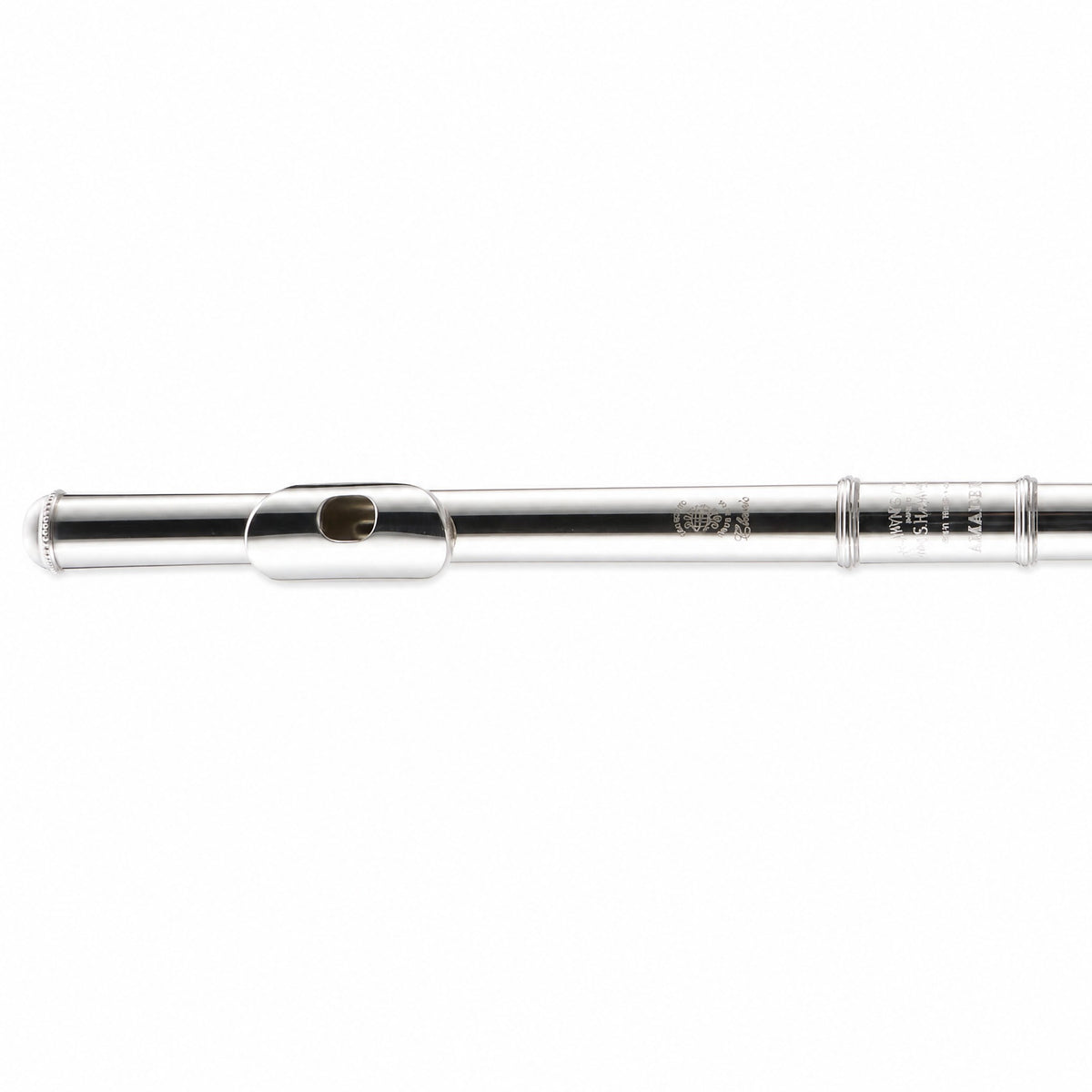 William S. Haynes AF680SE-BO 'Amadeus' Intermediate Flute in Silver Plate
