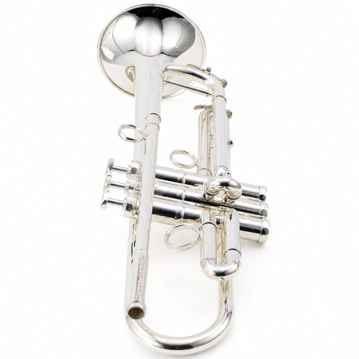 Schagerl JM1-S James Morrison Professional Bb Trumpet in Silver Plate SN 10711