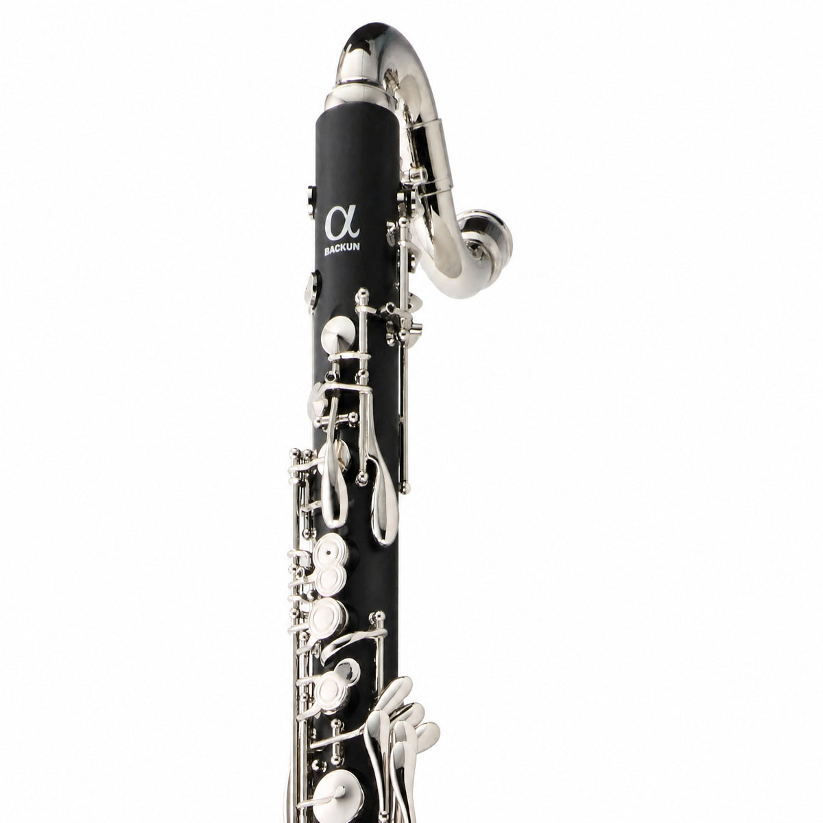 Backun BCLBBALPHA-C-NKZ 'Alpha' Student Low C Bass Clarinet with Nickel Keys