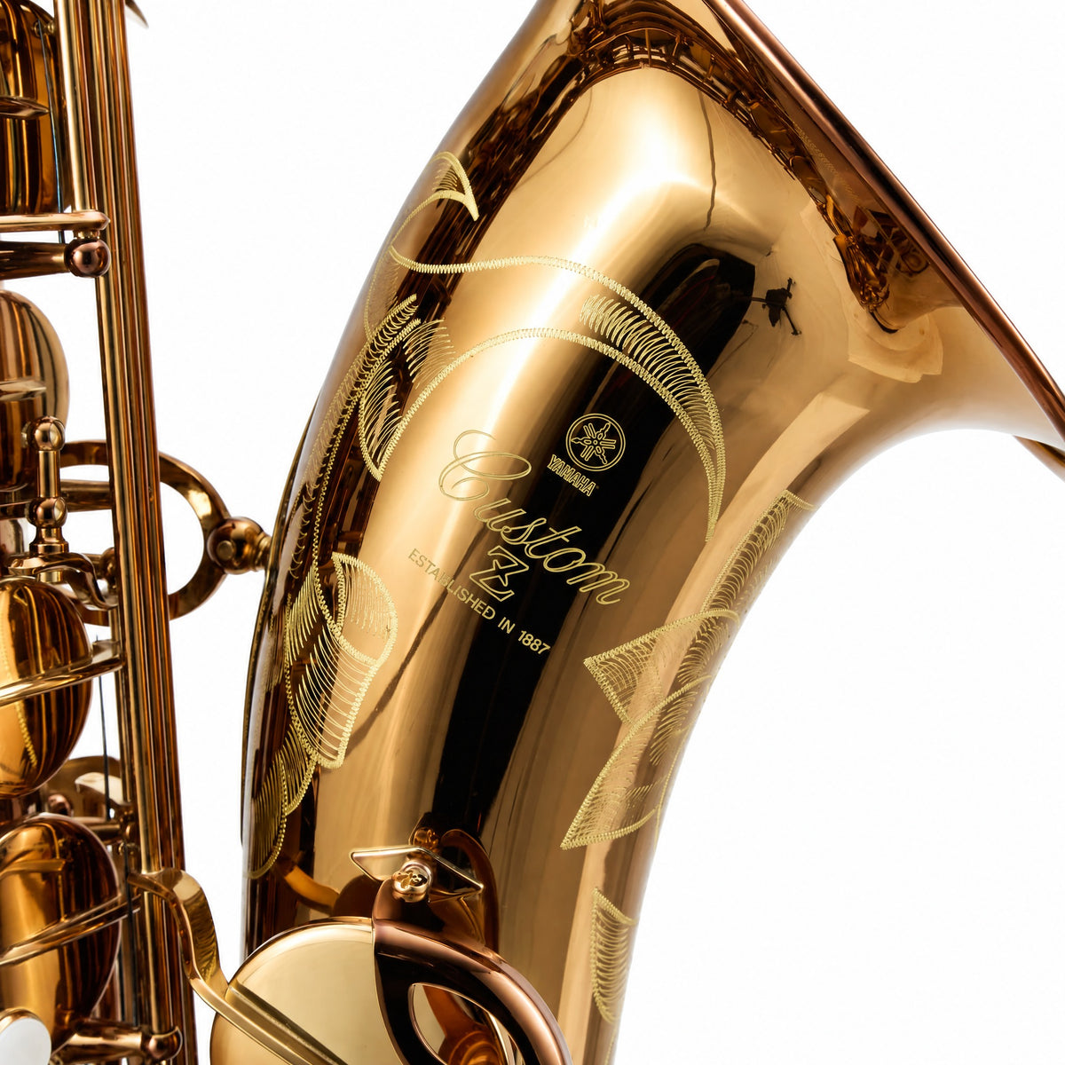 Yamaha YTS-82ZA 'Custom Z' Tenor Saxophone in Amber Lacquer