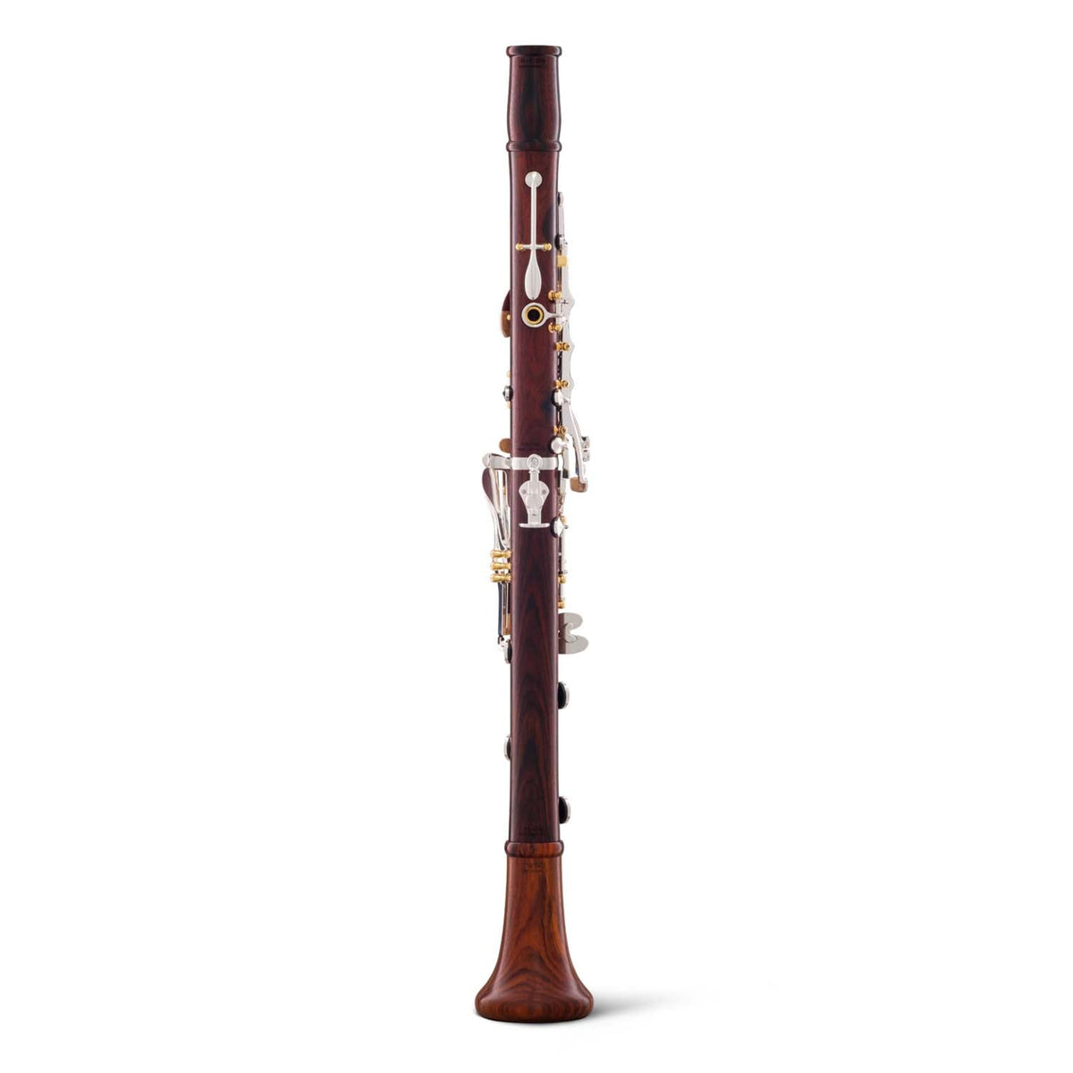Backun BCLBPROTC-SKGE Protégé Bb Clarinet in Cocobolo with Silver Keys, Gold Posts, Left Eb Key