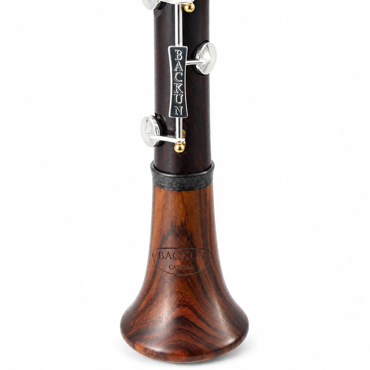 Backun BCLAQC-SKGE Q-Series Professional A Clarinet in Cocobolo