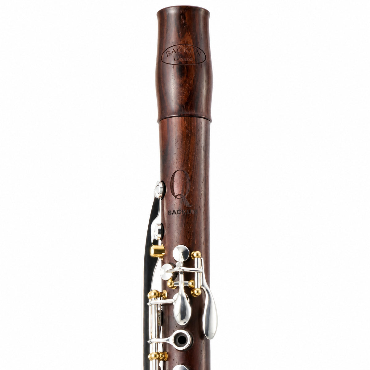Backun BCLAQC-SKGE Q-Series Professional A Clarinet in Cocobolo