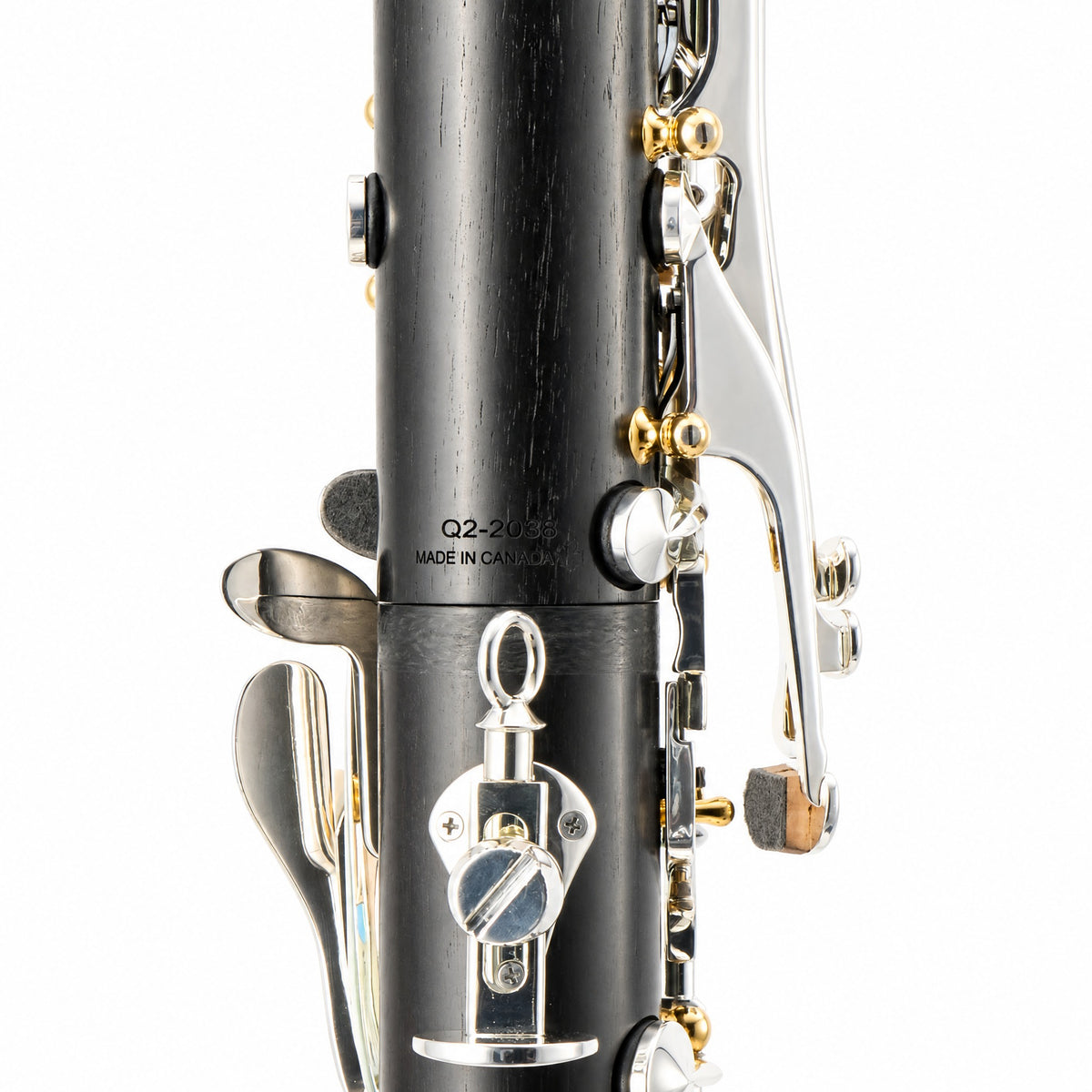 Backun BCLAQG-SKGE Q-Series Professional A Clarinet in Grenadilla
