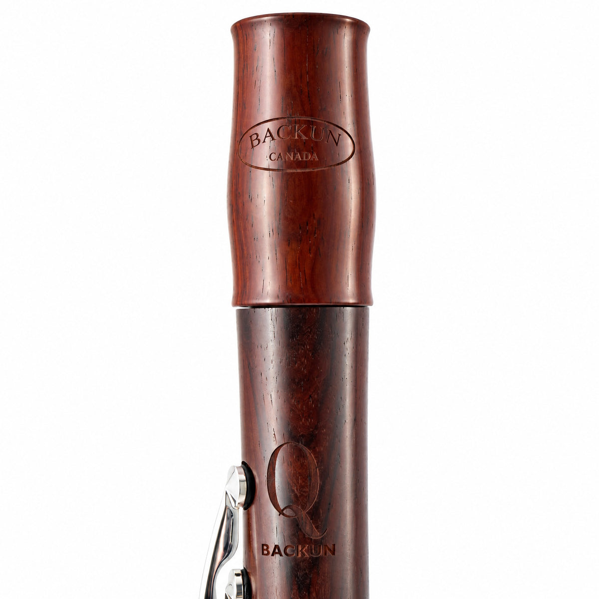 Backun BCLAQC-SKGE Q-Series Professional A Clarinet in Cocobolo