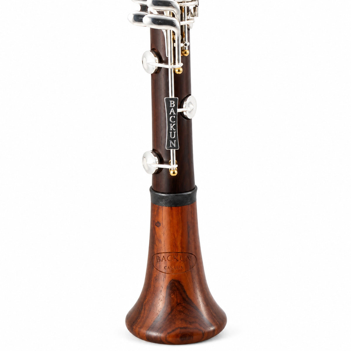 Backun BCLAQC-SKGE Q-Series Professional A Clarinet in Cocobolo