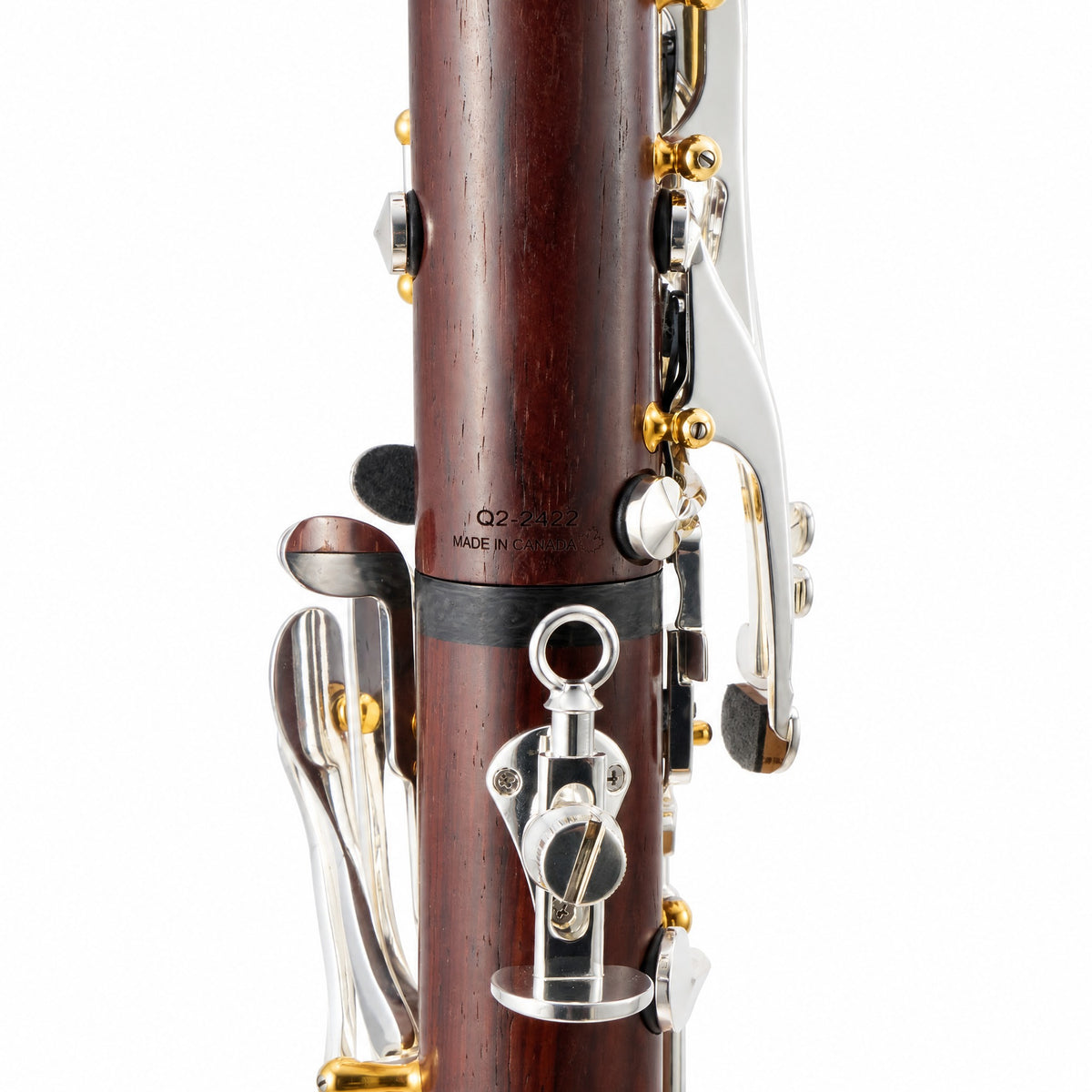 Backun BCLAQC-SKGE Q-Series Professional A Clarinet in Cocobolo