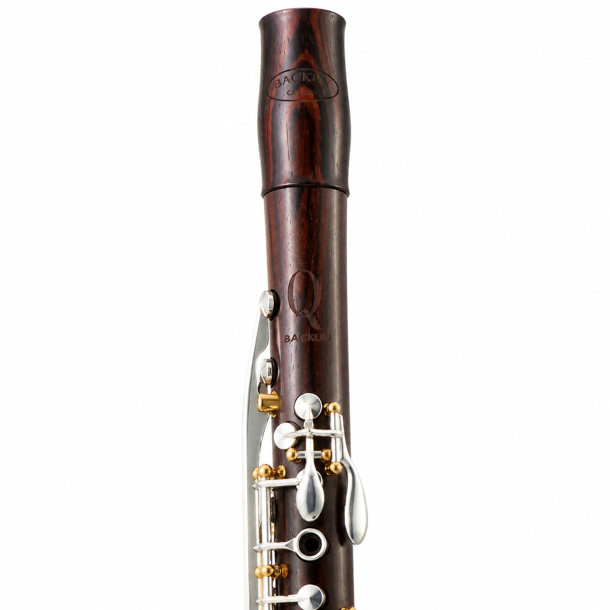 Backun BCLAQC-SKG Q-Series Professional A Clarinet in Cocobolo