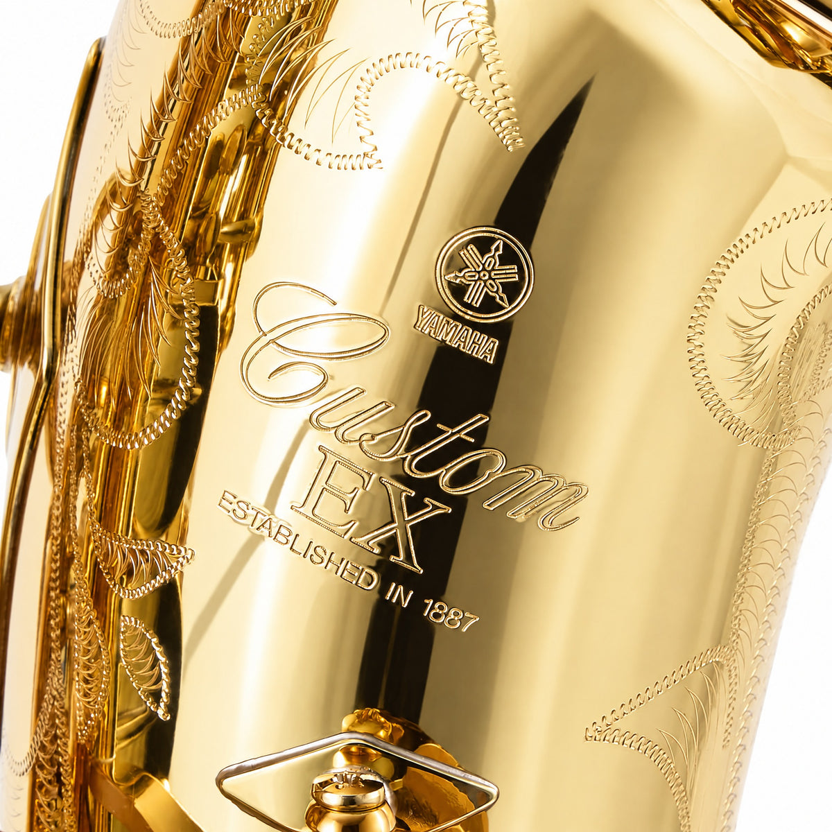 Yamaha YAS-875EX 'Custom EX' Professional Alto Saxophone in Gold Lacquer SN 228006