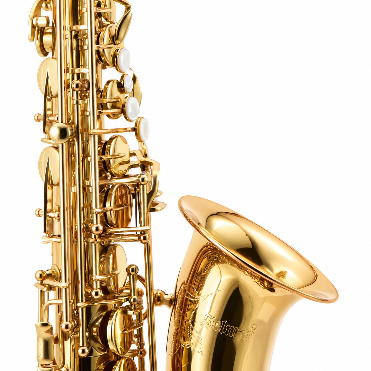 Selmer SAS511 Intermediate Eb Alto Saxophone in Clear Lacquer