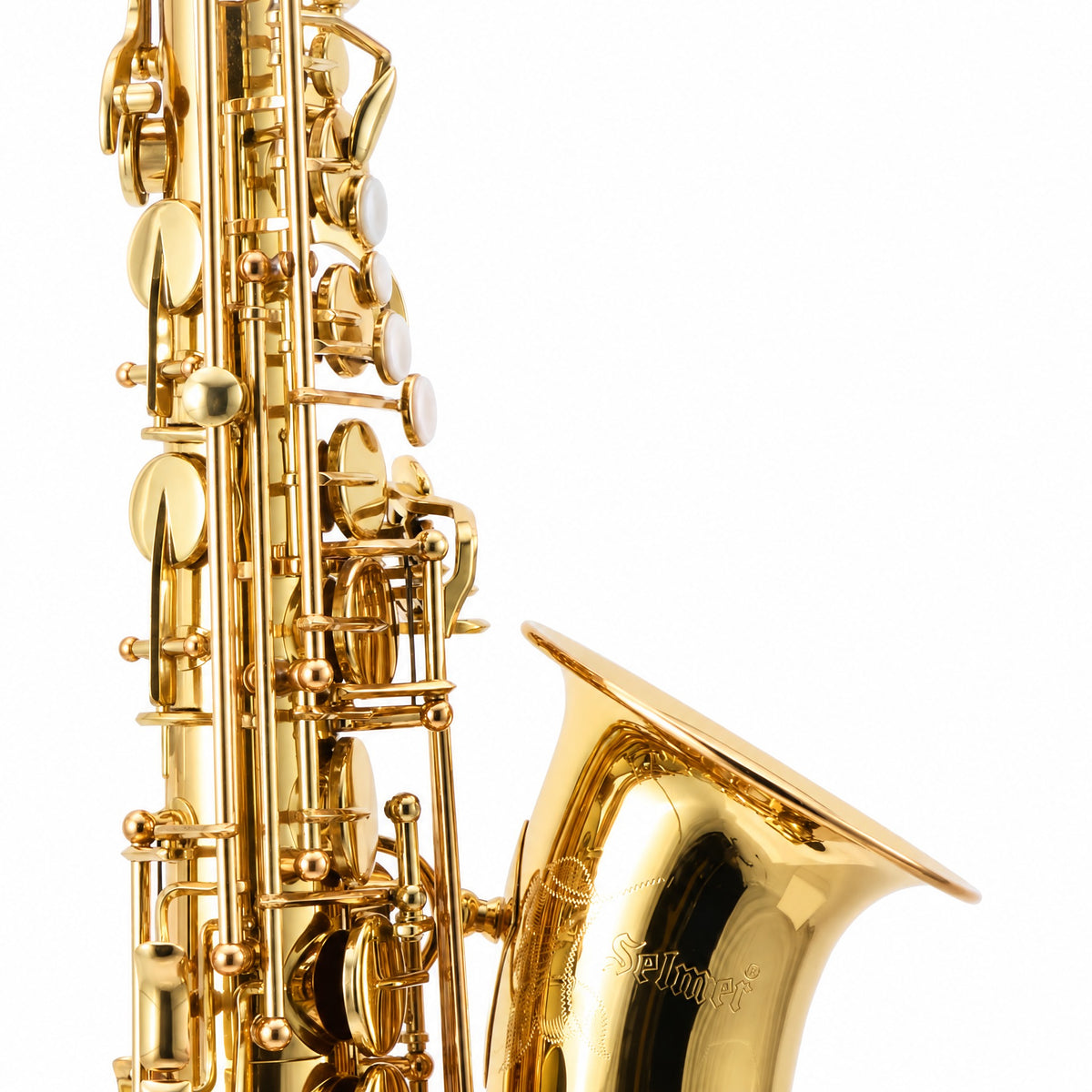 Selmer SAS511 Intermediate Eb Alto Saxophone in Clear Lacquer