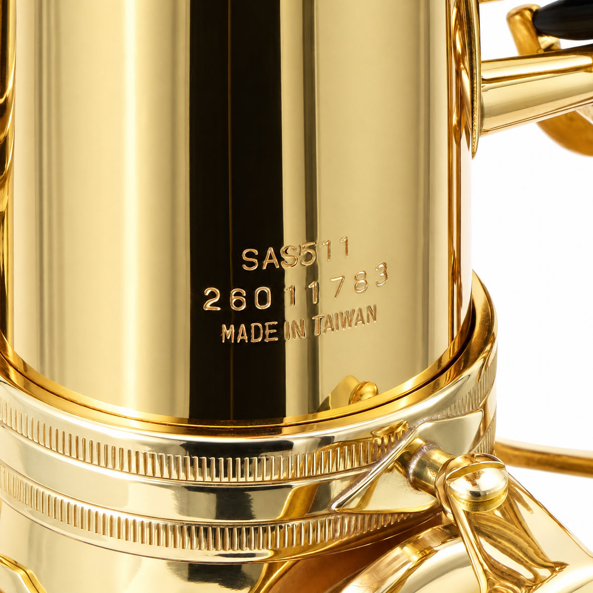 Selmer SAS511 Intermediate Eb Alto Saxophone in Clear Lacquer