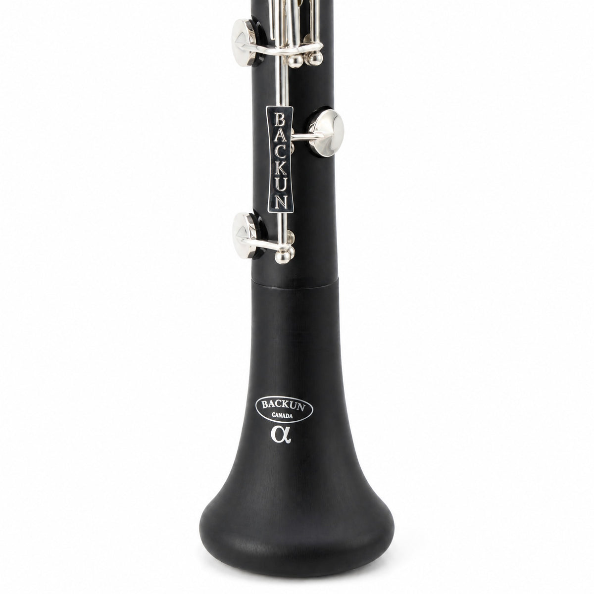 Backun BCLBALPHA-SKE 'Alpha' Student Bb Clarinet with Silver Keys, Left Eb Key