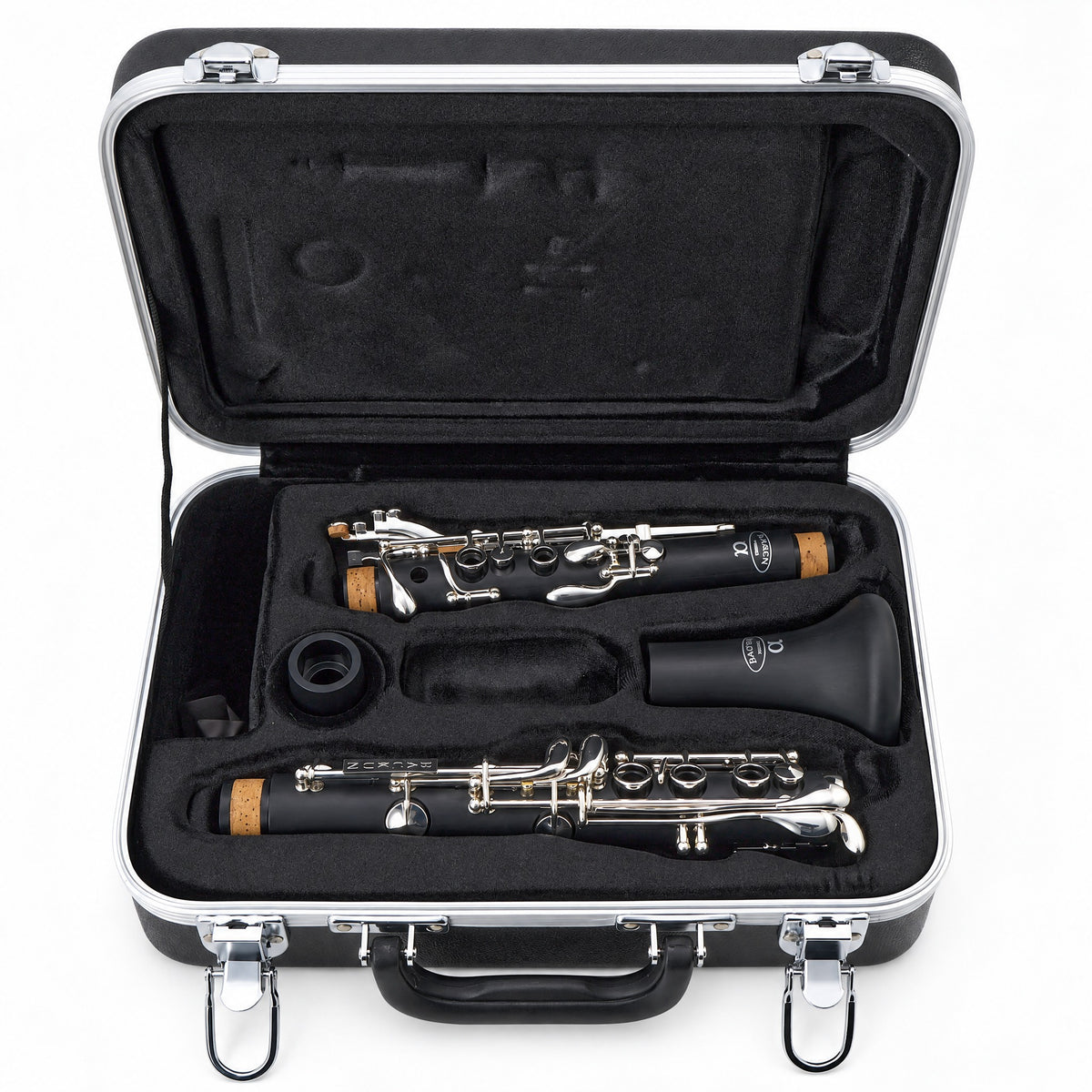 Backun BCLBALPHA-SKE 'Alpha' Student Bb Clarinet with Silver Keys, Left Eb Key