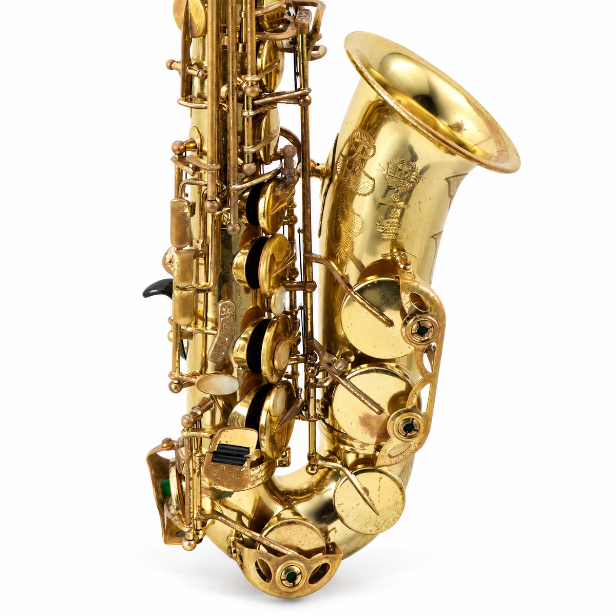 Selmer Paris Super Action 80 Series II Alto Saxophone in Gold Lacquer