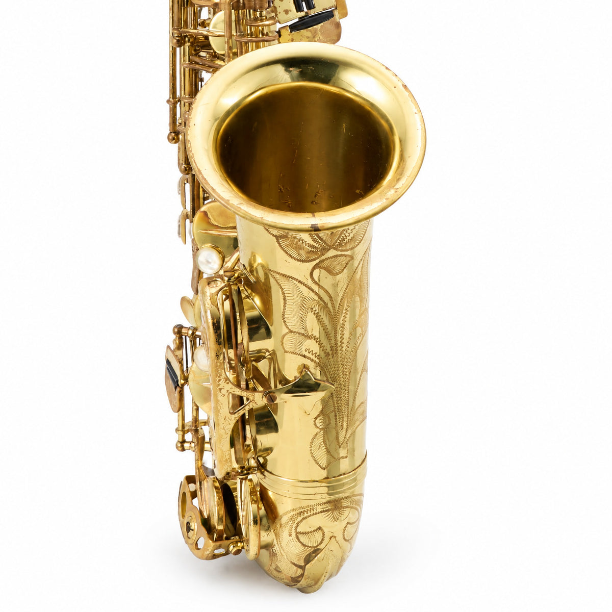 Selmer Paris Super Action 80 Series II Alto Saxophone in Gold Lacquer