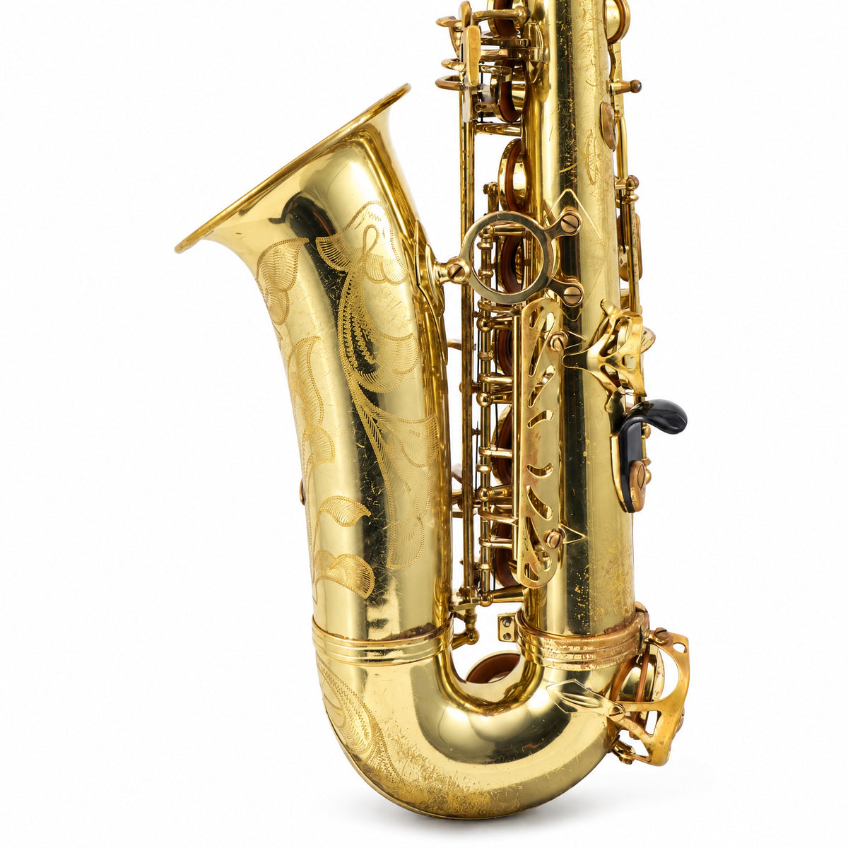 Selmer Paris Super Action 80 Series II Alto Saxophone in Gold Lacquer