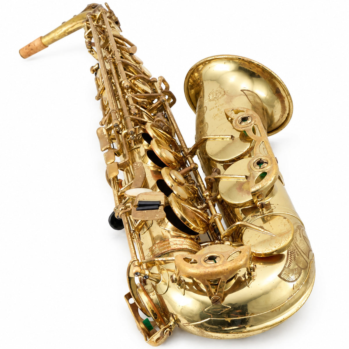 Selmer Paris Super Action 80 Series II Alto Saxophone in Gold Lacquer