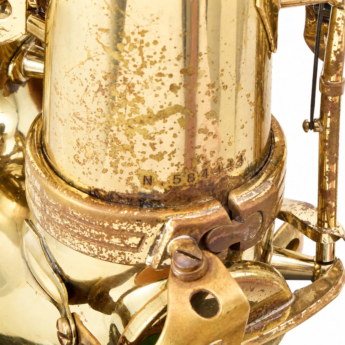 Selmer Paris Super Action 80 Series II Alto Saxophone in Gold Lacquer