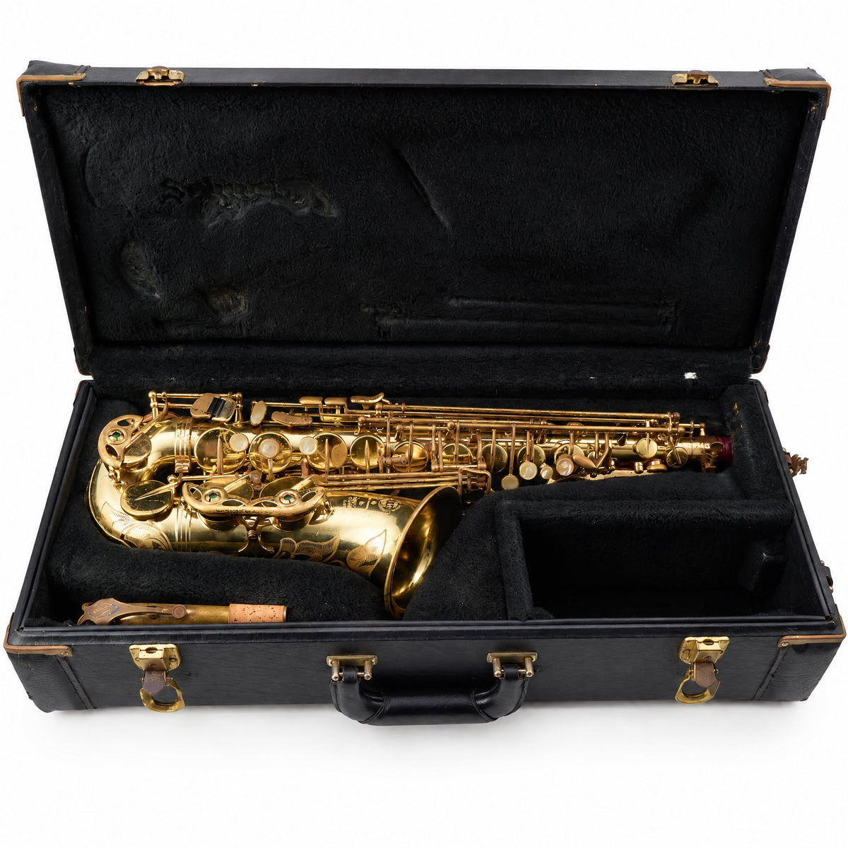 Selmer Paris Super Action 80 Series II Alto Saxophone in Gold Lacquer
